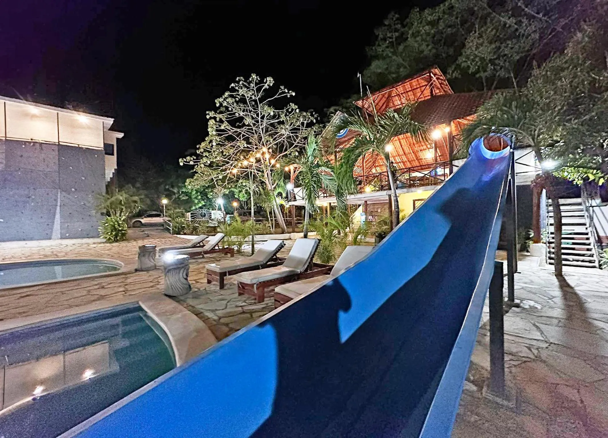 Aqua park in Surf Ranch Hotel & Resort