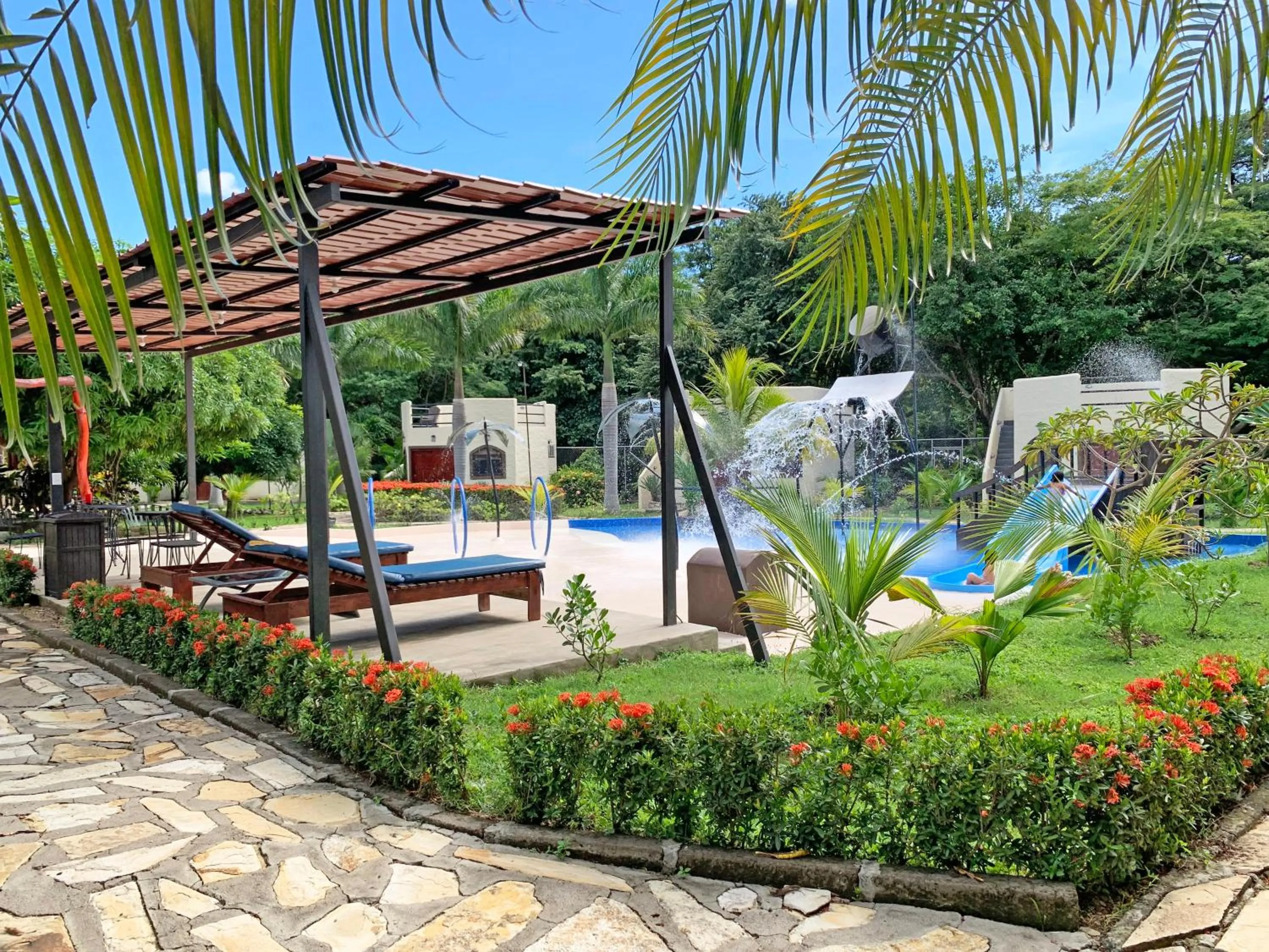 Aqua park in Surf Ranch Hotel & Resort