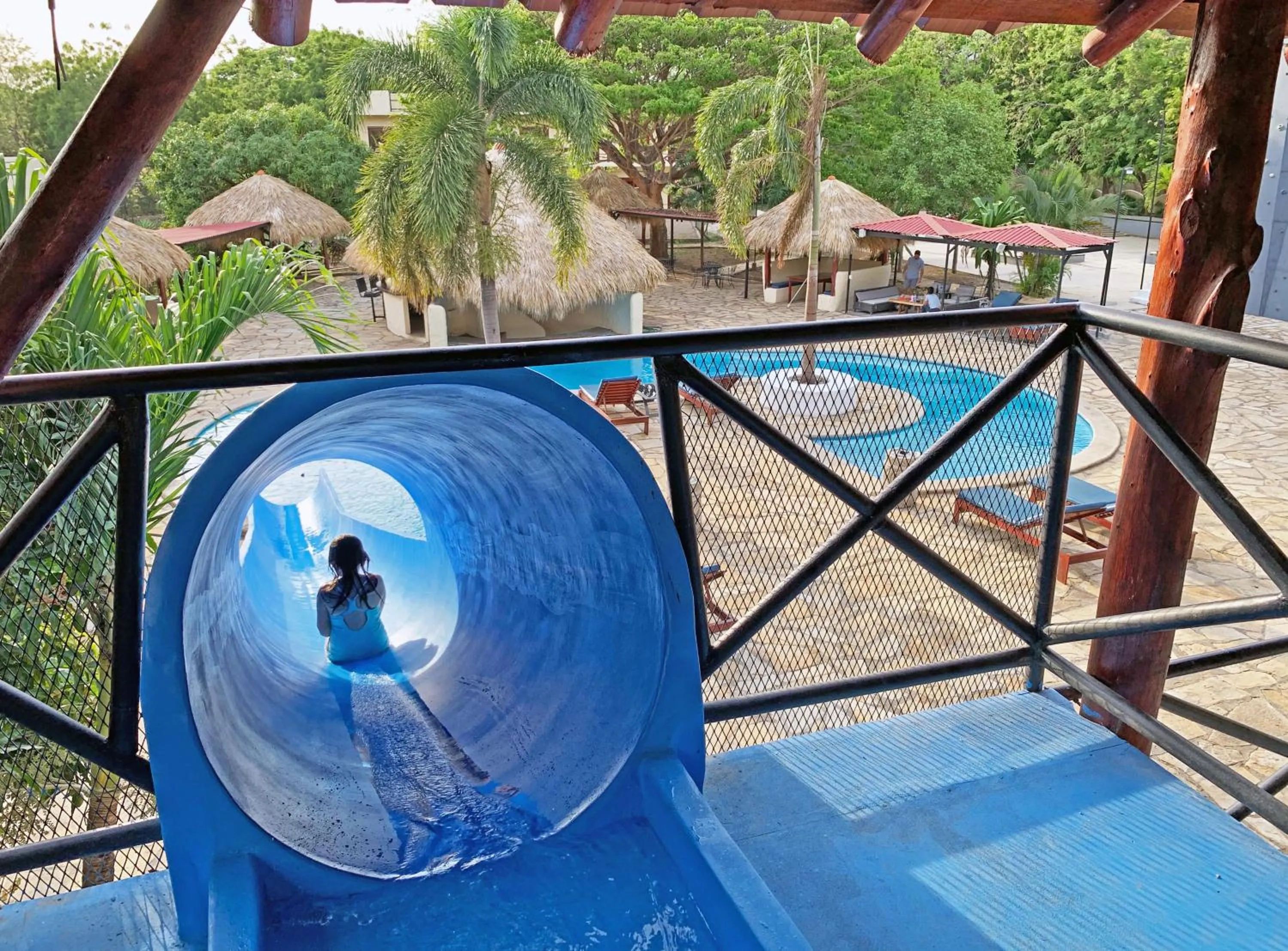 Aqua park in Surf Ranch Hotel & Resort