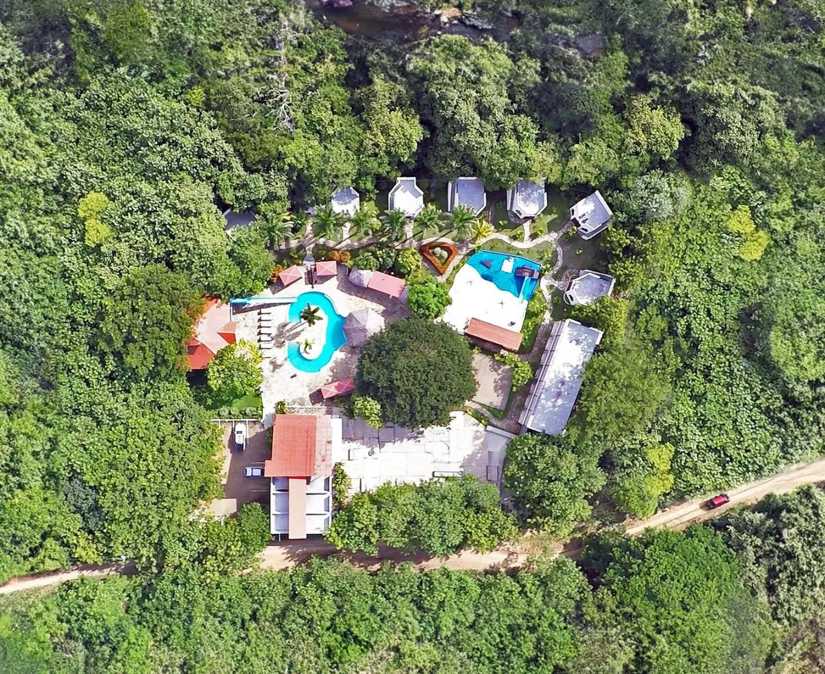 Bird's eye view in Surf Ranch Hotel & Resort