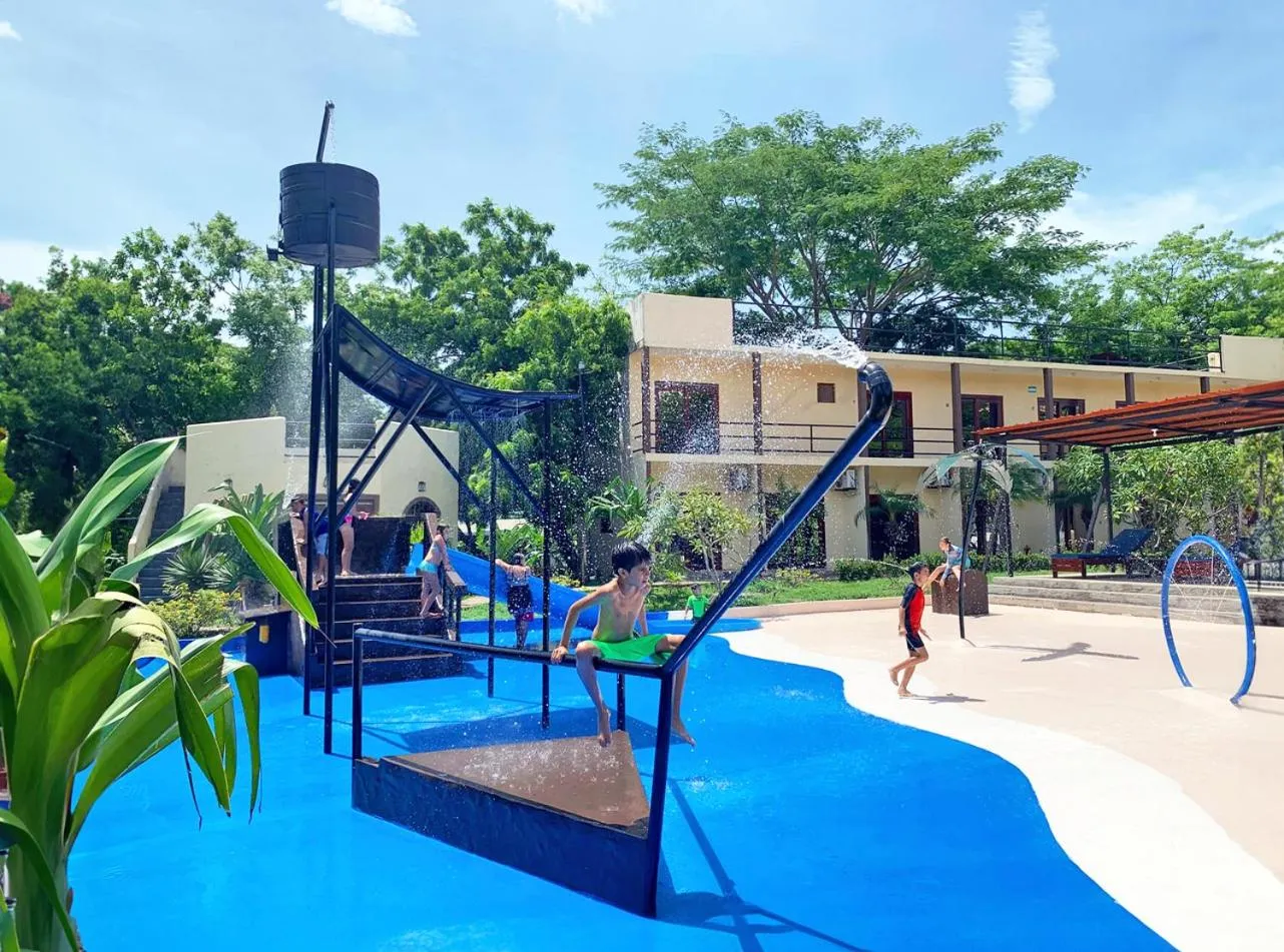 Aqua park in Surf Ranch Hotel & Resort