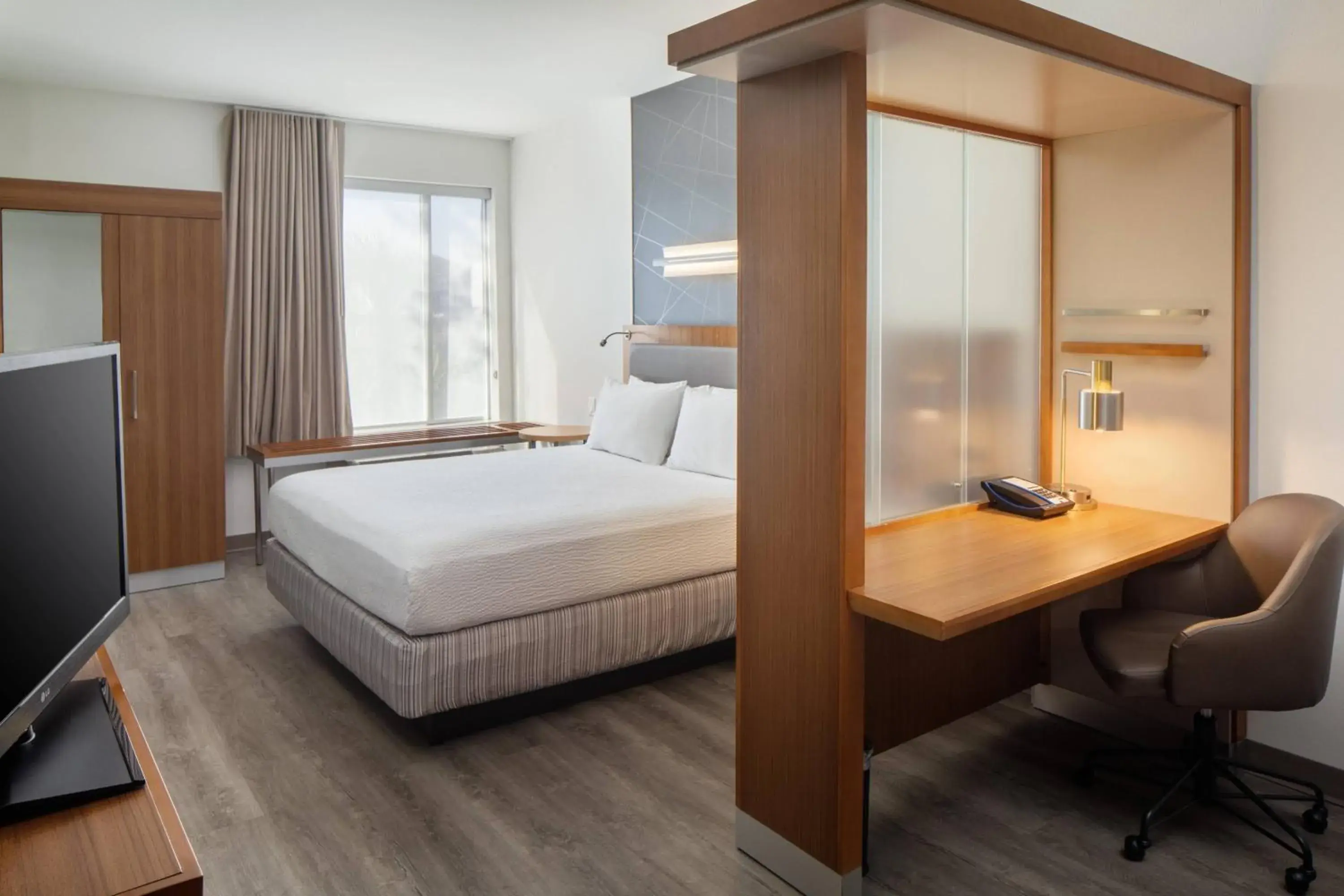 King Studio with Sofa Bed - Hearing Accessible in SpringHill Suites by Marriott Midland Odessa King Studio with Sofa Bed - Hearing Accessible in SpringHill Suites by Marriott Midland Odessa