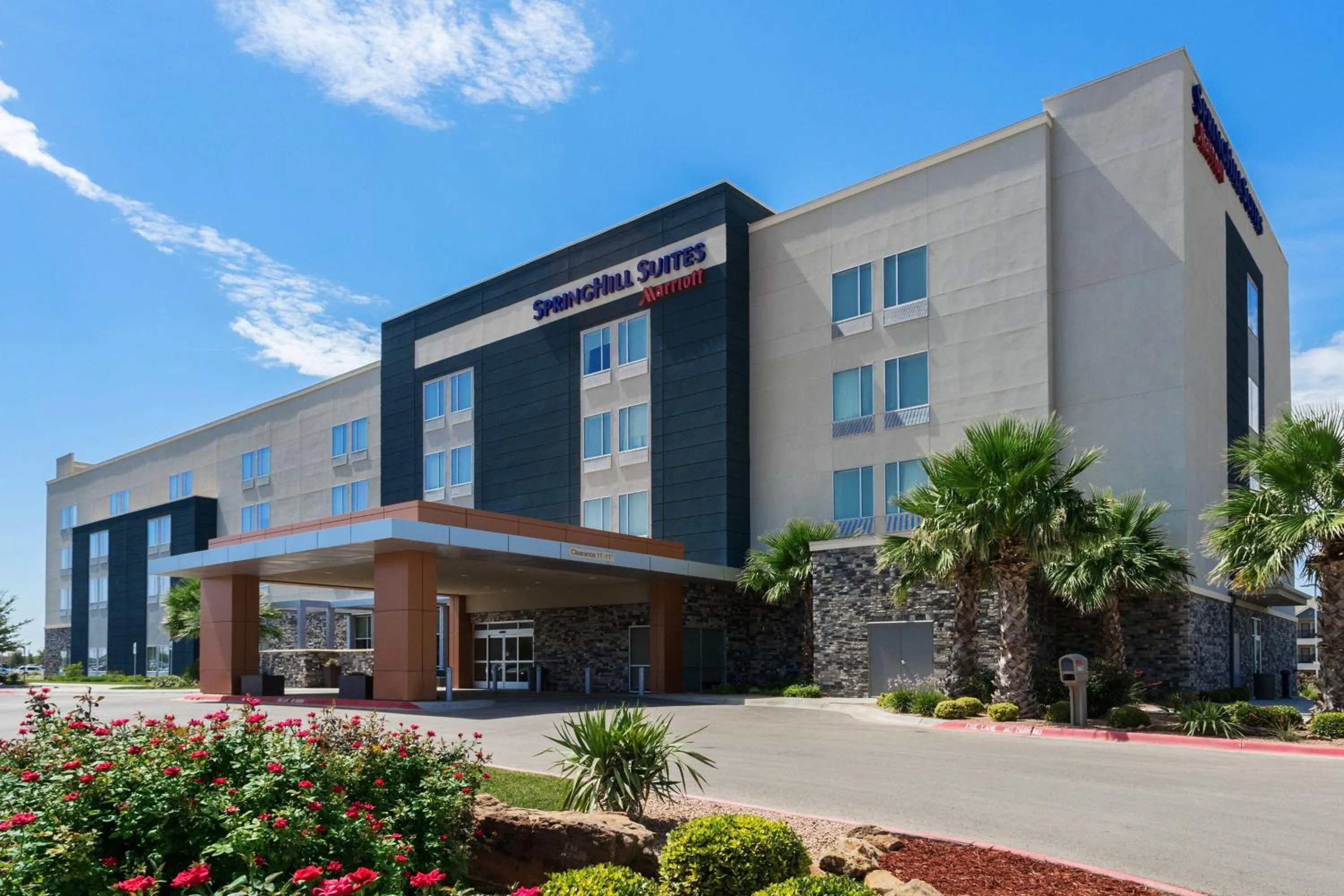 Property building in SpringHill Suites by Marriott Midland Odessa