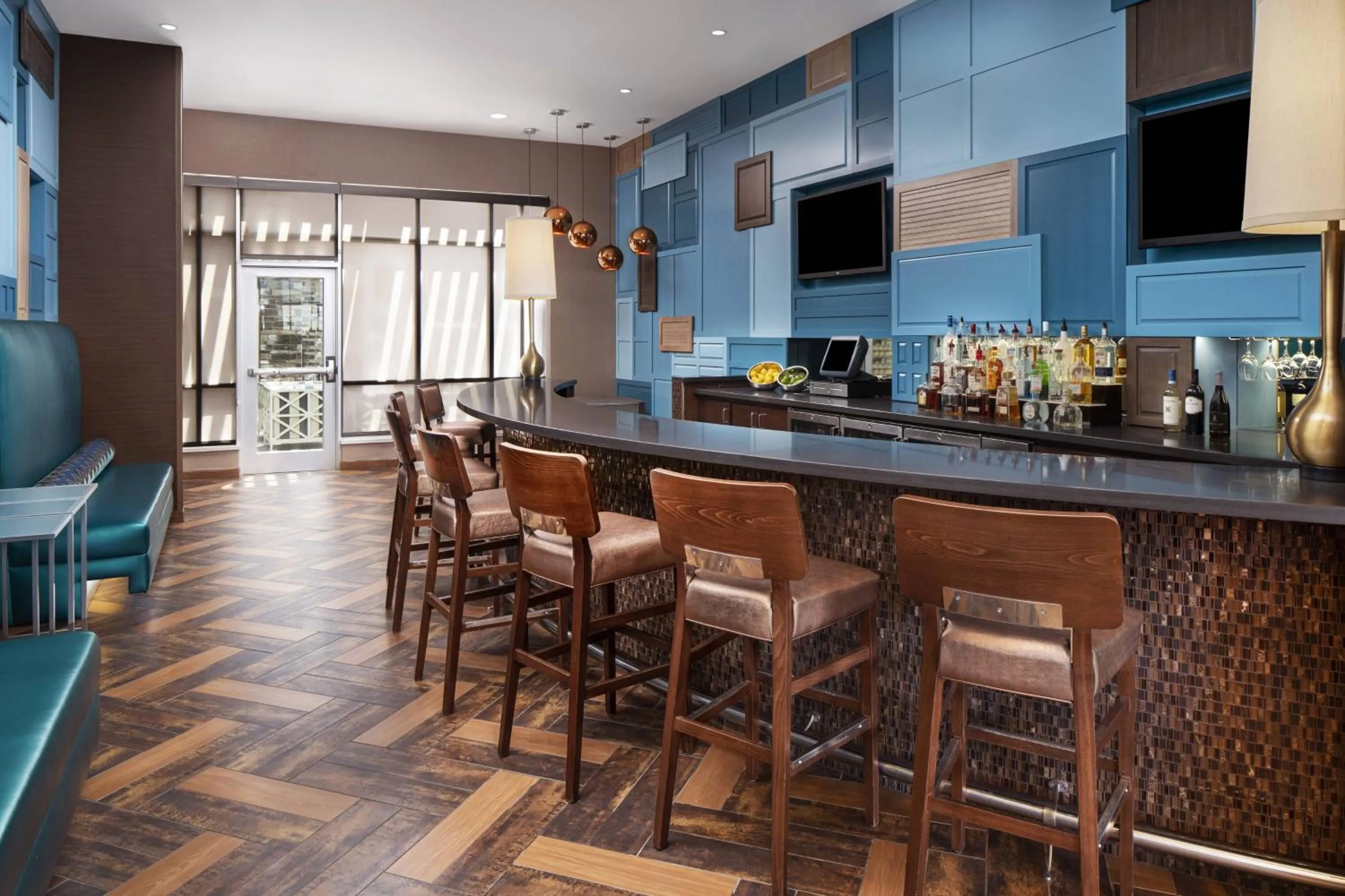 Lounge or bar in SpringHill Suites by Marriott Midland Odessa