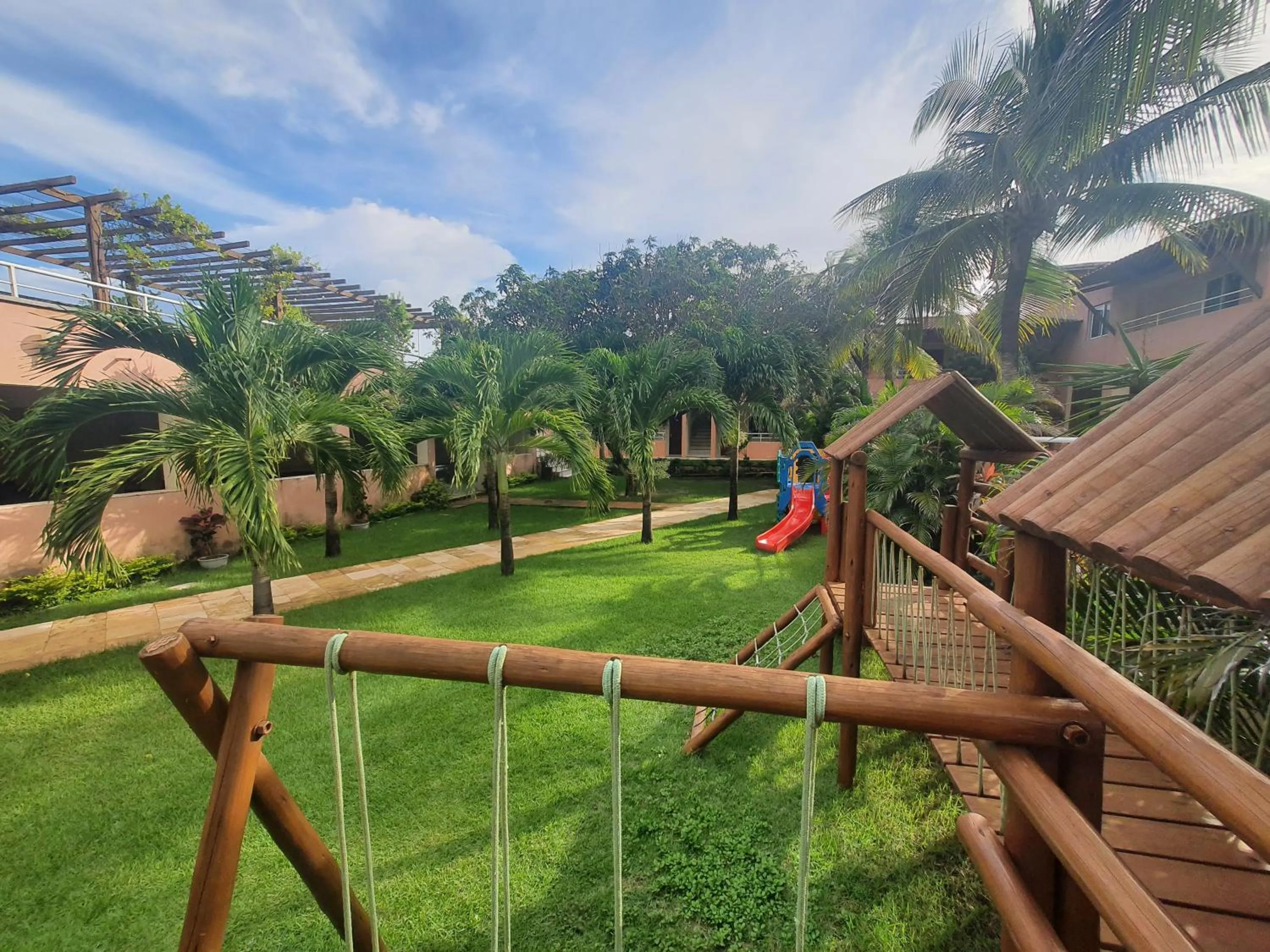 Children play ground in Pousada Porto das Dunas