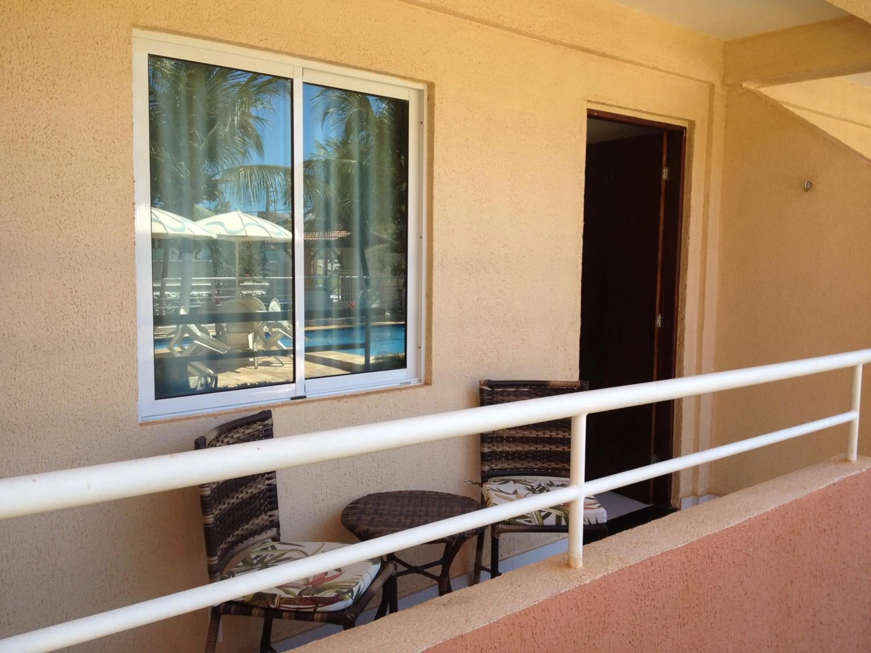 Balcony/Terrace in Pousada Porto das Dunas