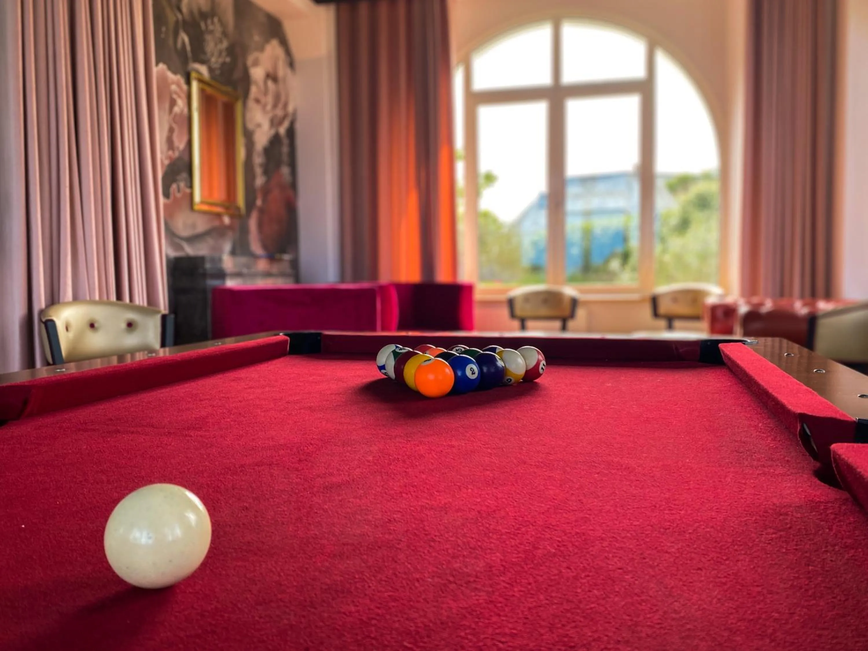 Billiard in Park Hotel Bellevue