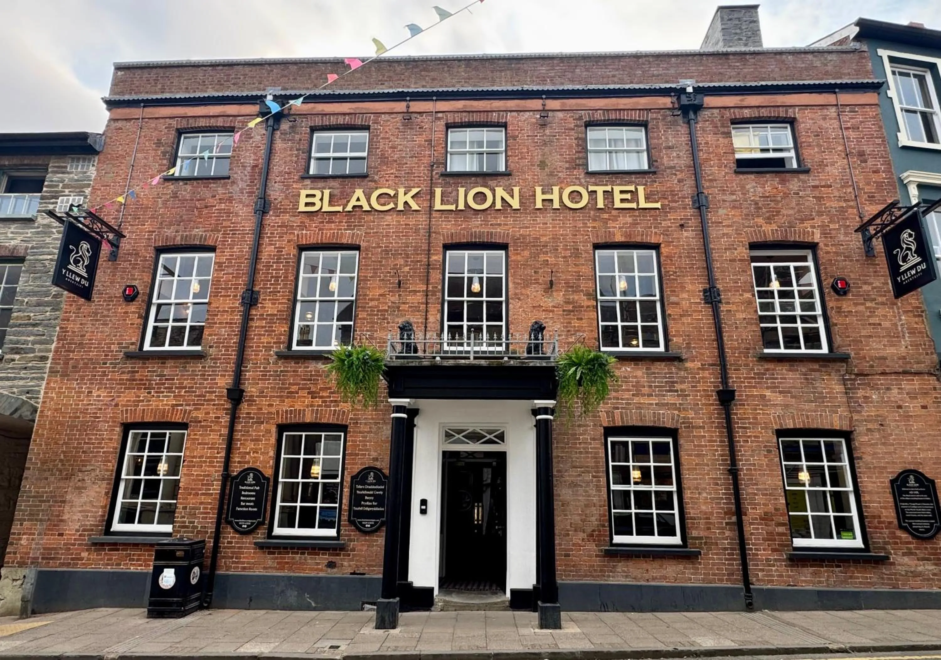 Property building in The Black Lion Hotel