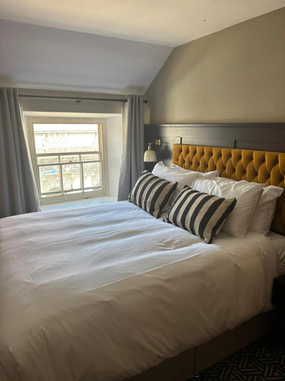 Bed in The Black Lion Hotel