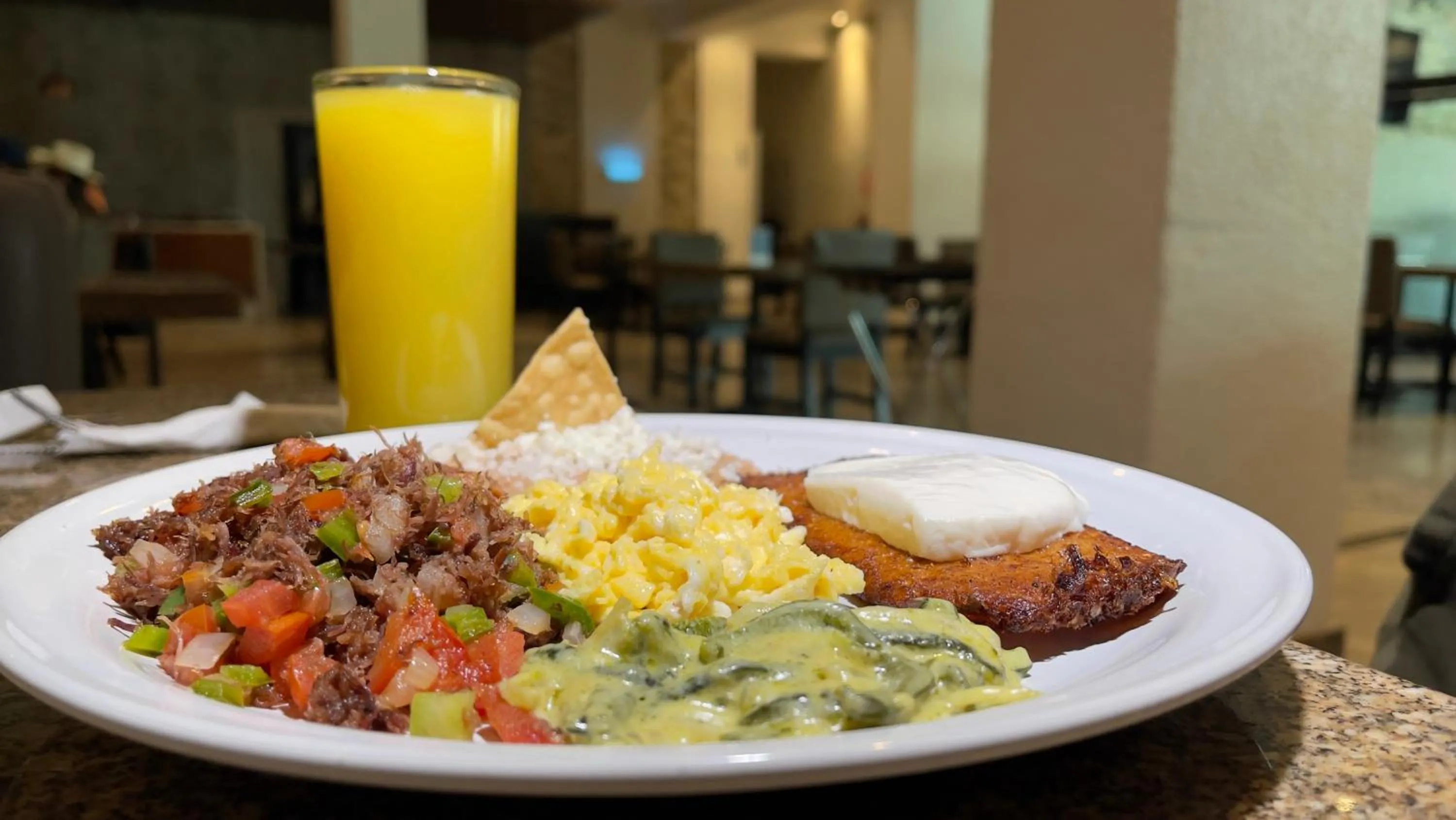 Breakfast in Hotel El Sembrador