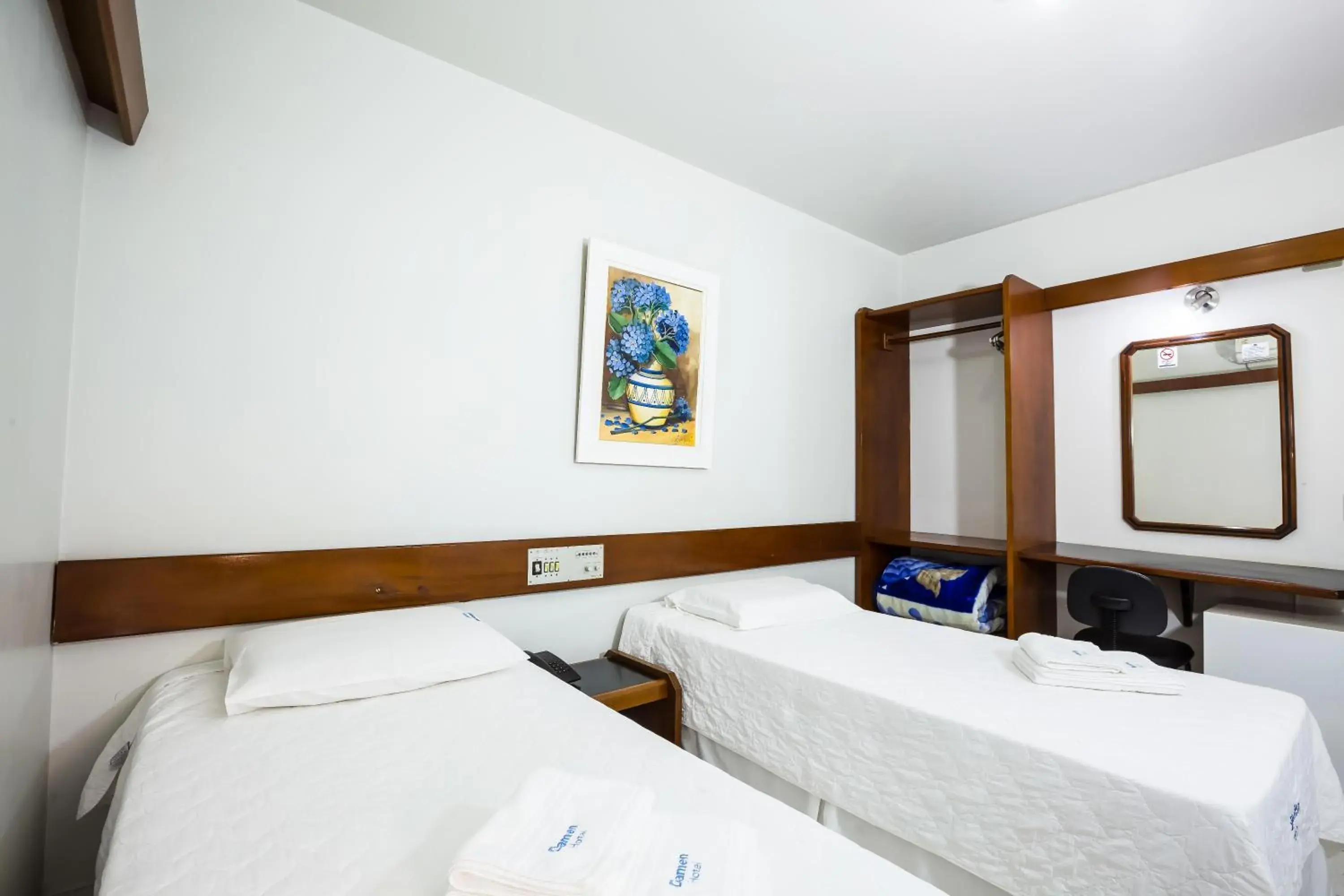 Bed in Hotel Damen Bed in Hotel Damen