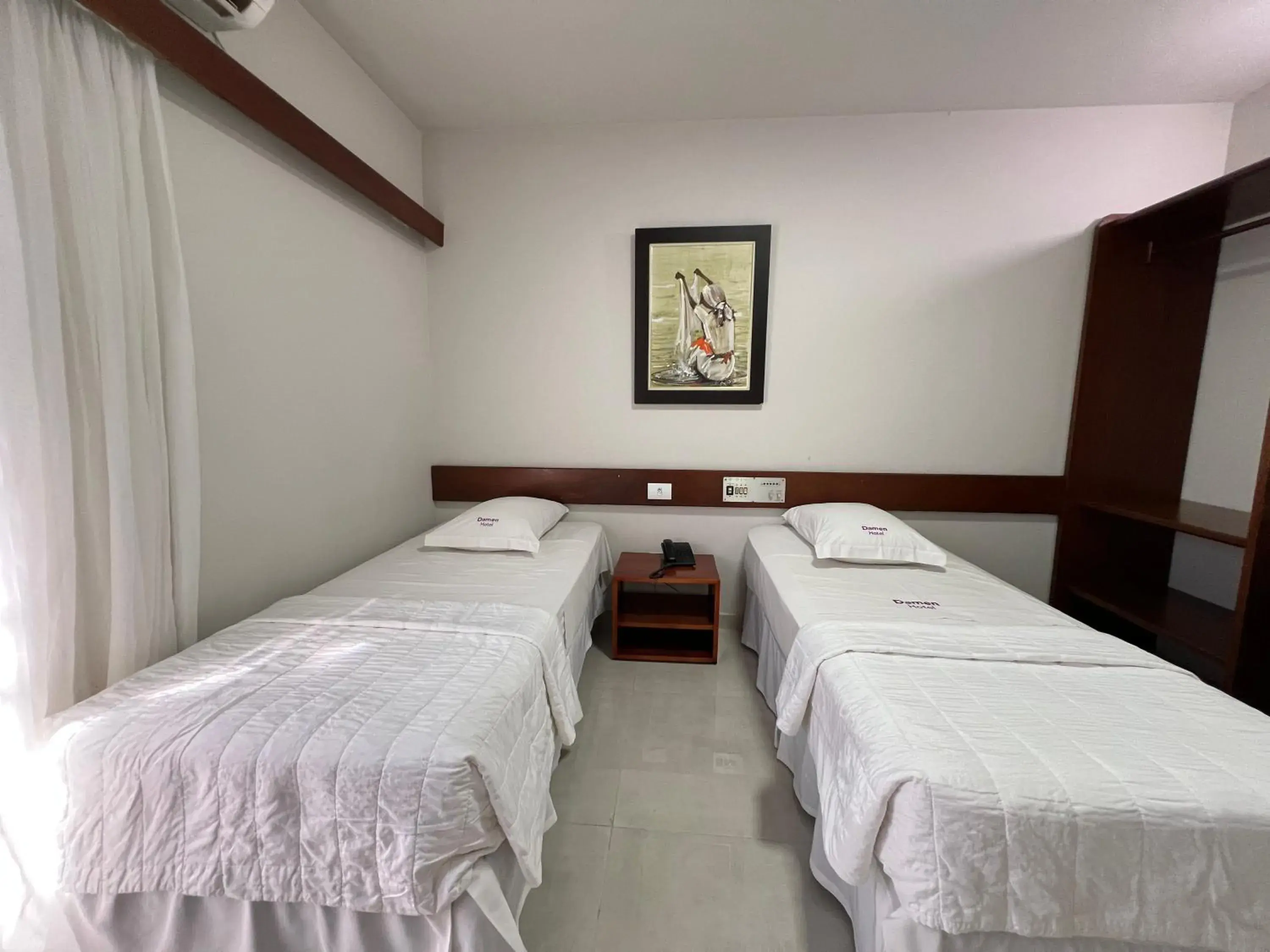 Bed in Hotel Damen Bed in Hotel Damen