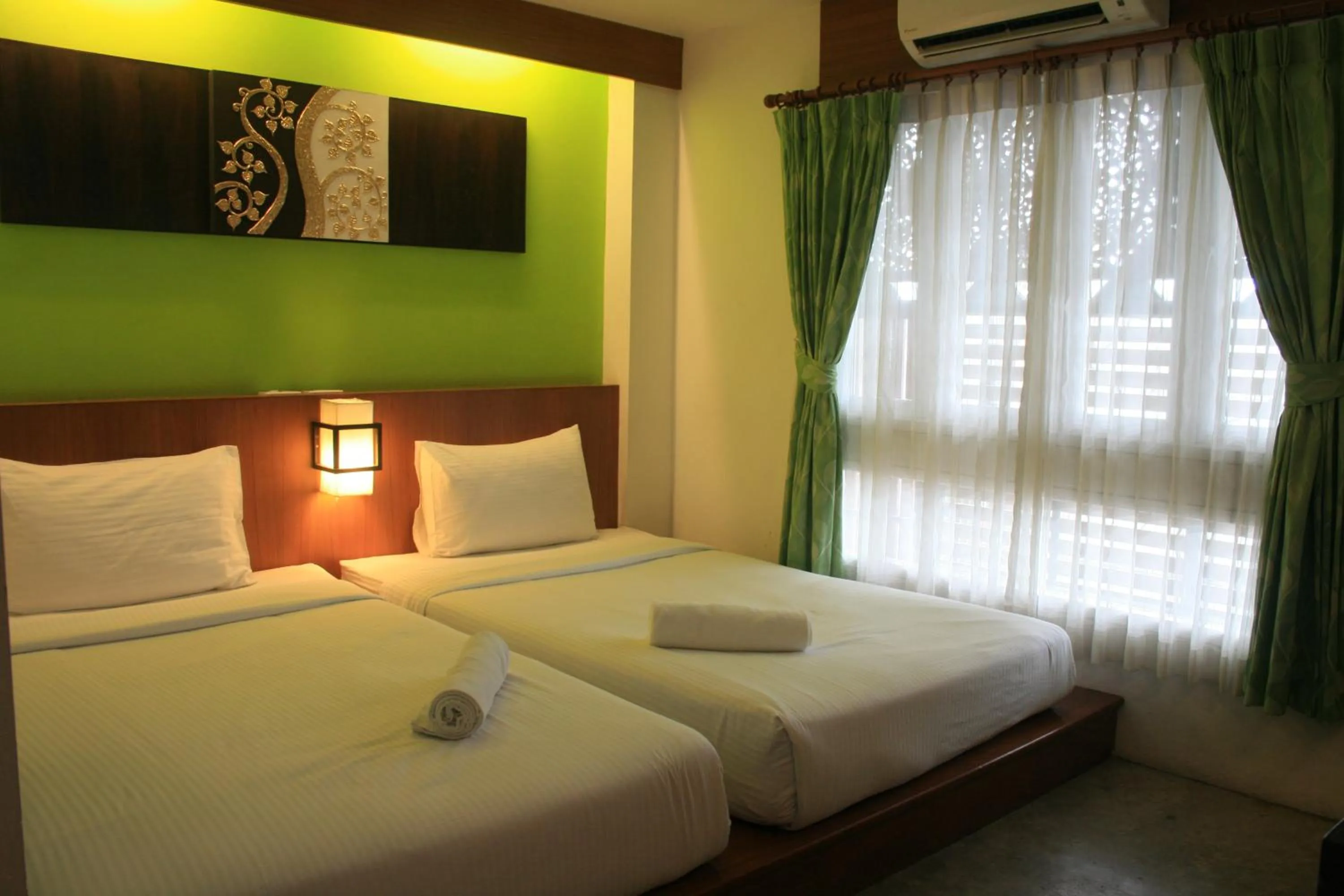 Bedroom, Bed in Baan Ing Ping