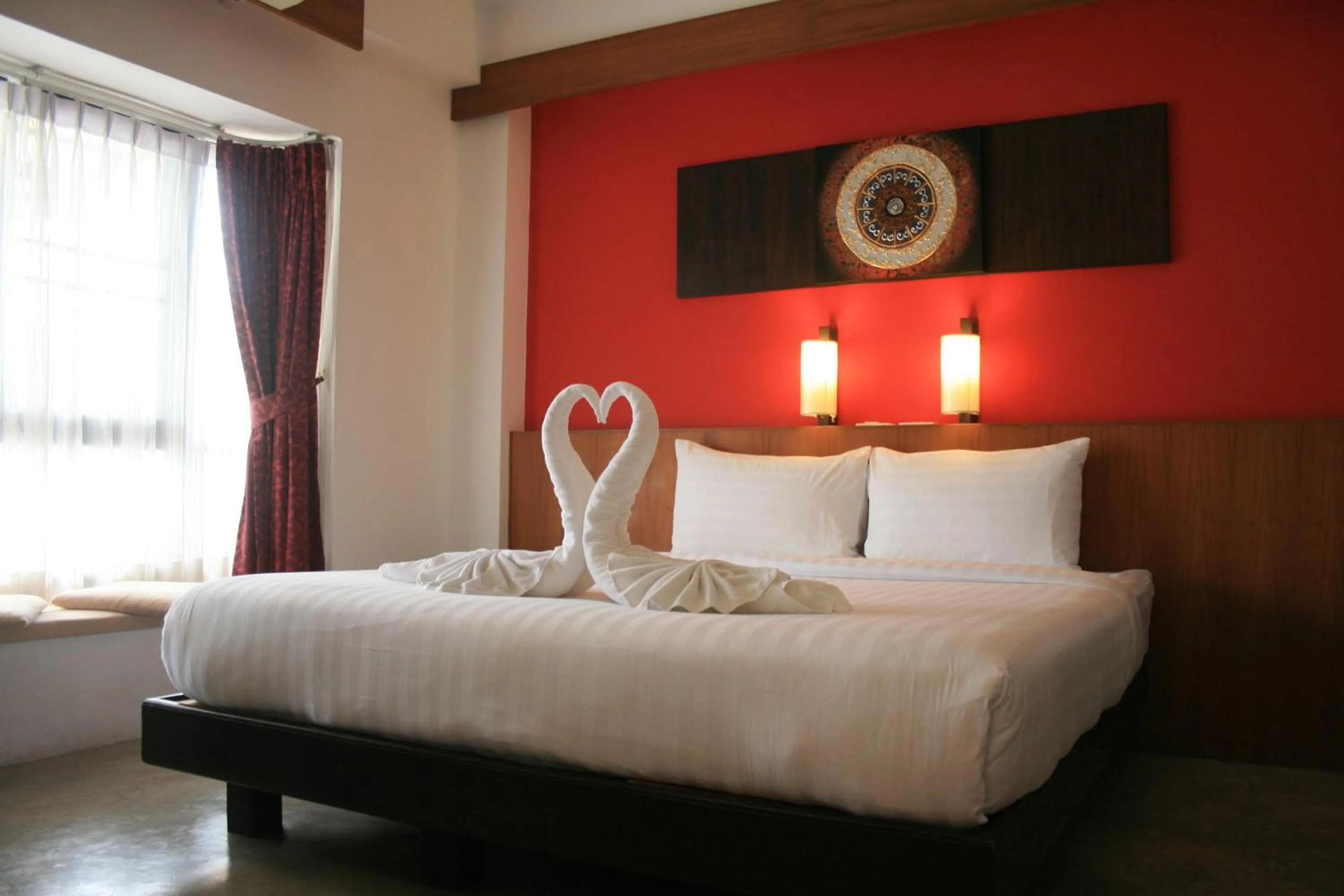 Decorative detail, Bed in Baan Ing Ping