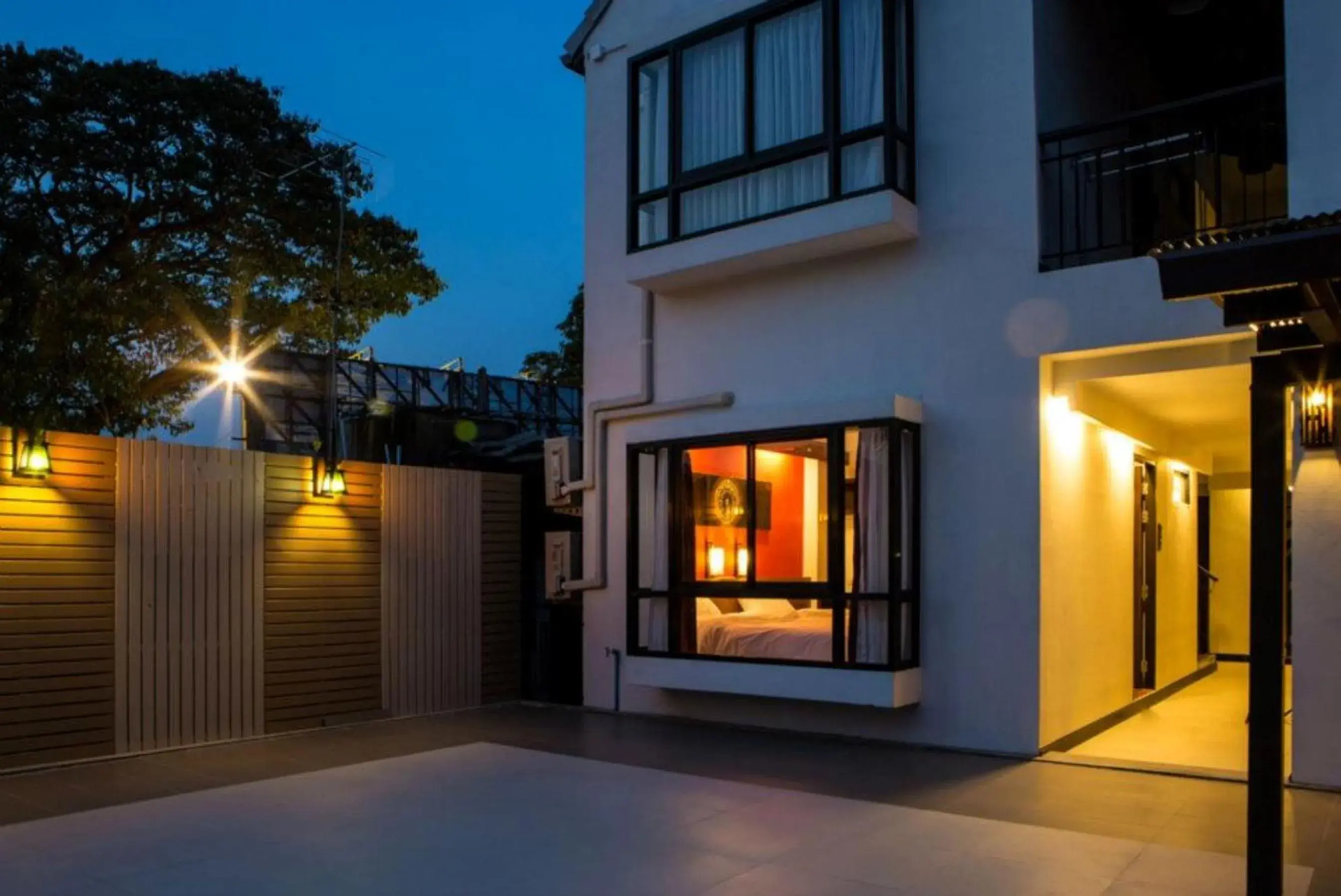 Facade/entrance in Baan Ing Ping Facade/entrance in Baan Ing Ping