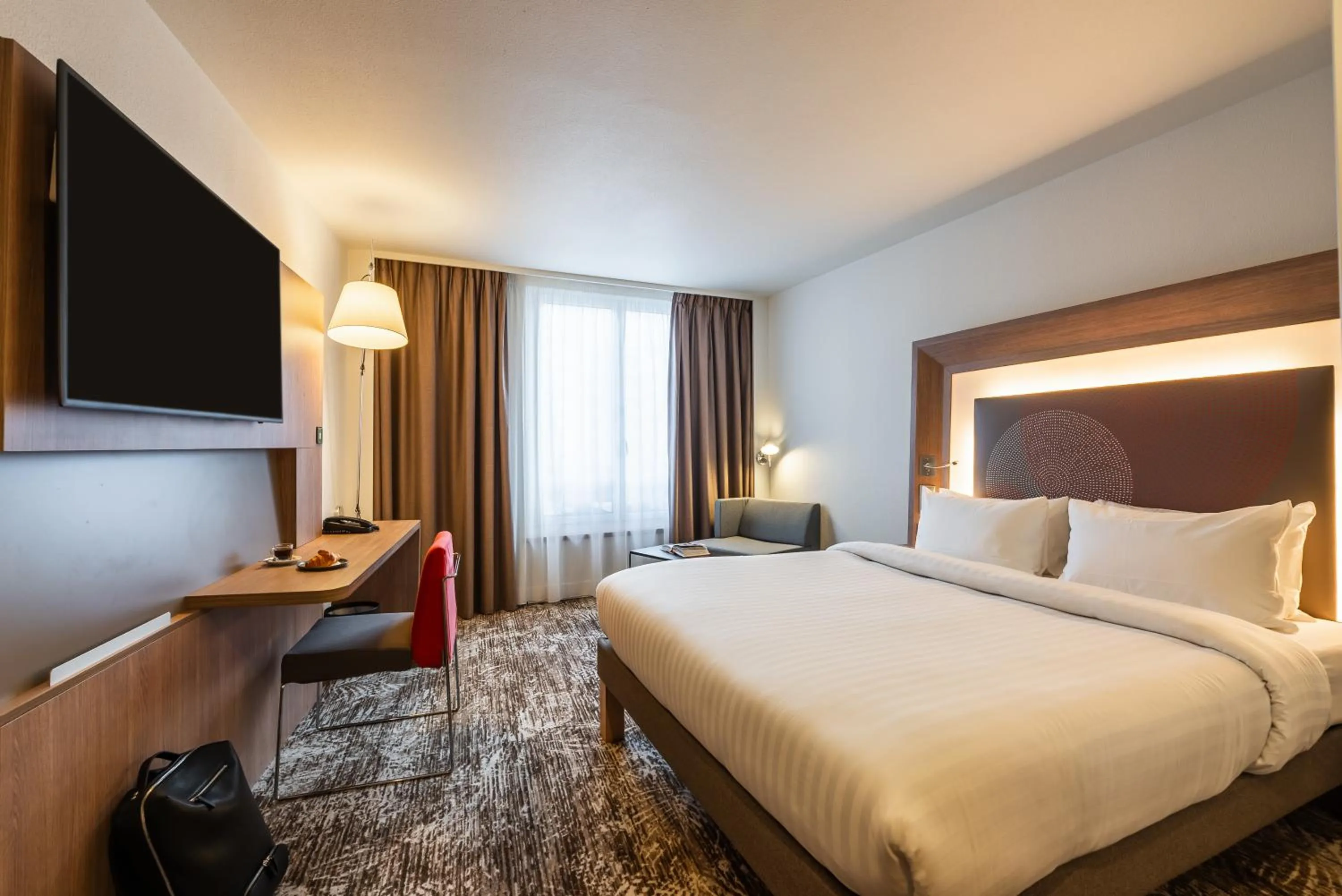 Bed in Novotel Paris Gare De Lyon