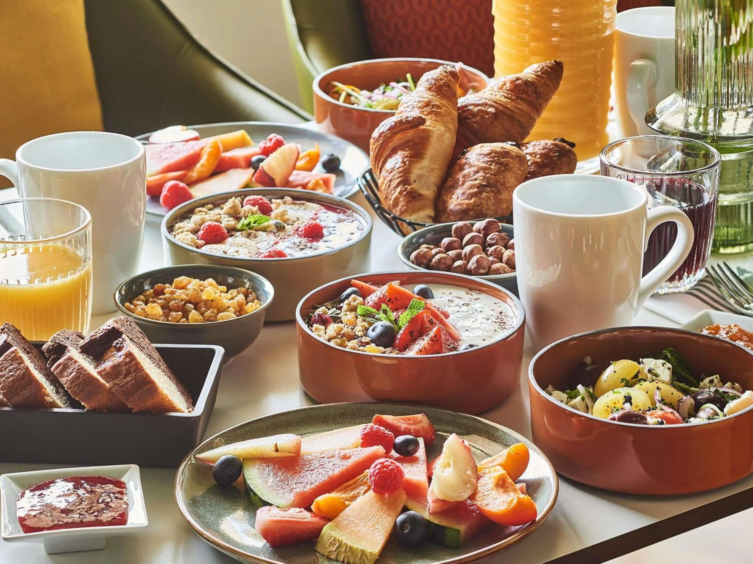 Breakfast in Novotel Paris Gare De Lyon