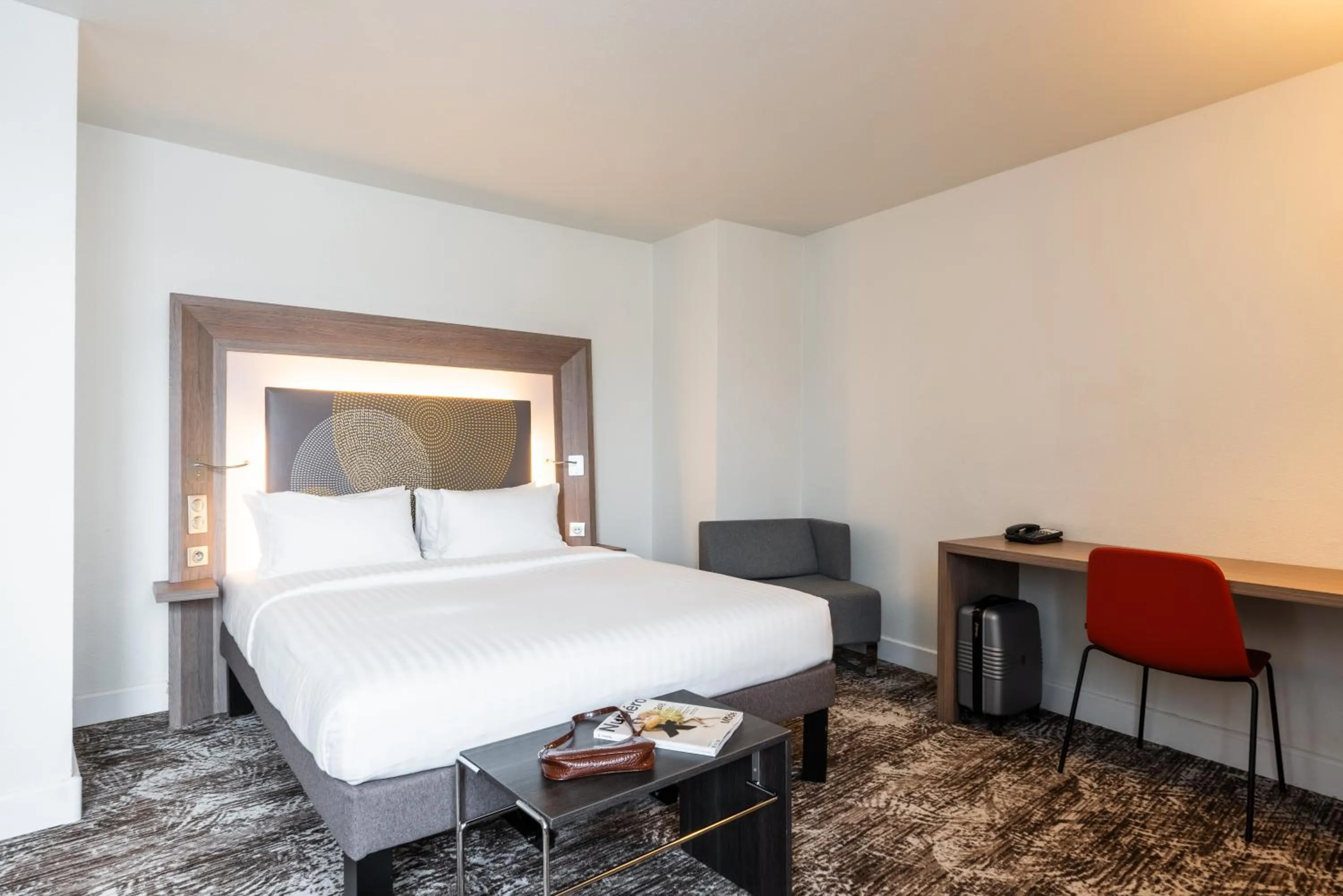 Bed in Novotel Paris Gare De Lyon