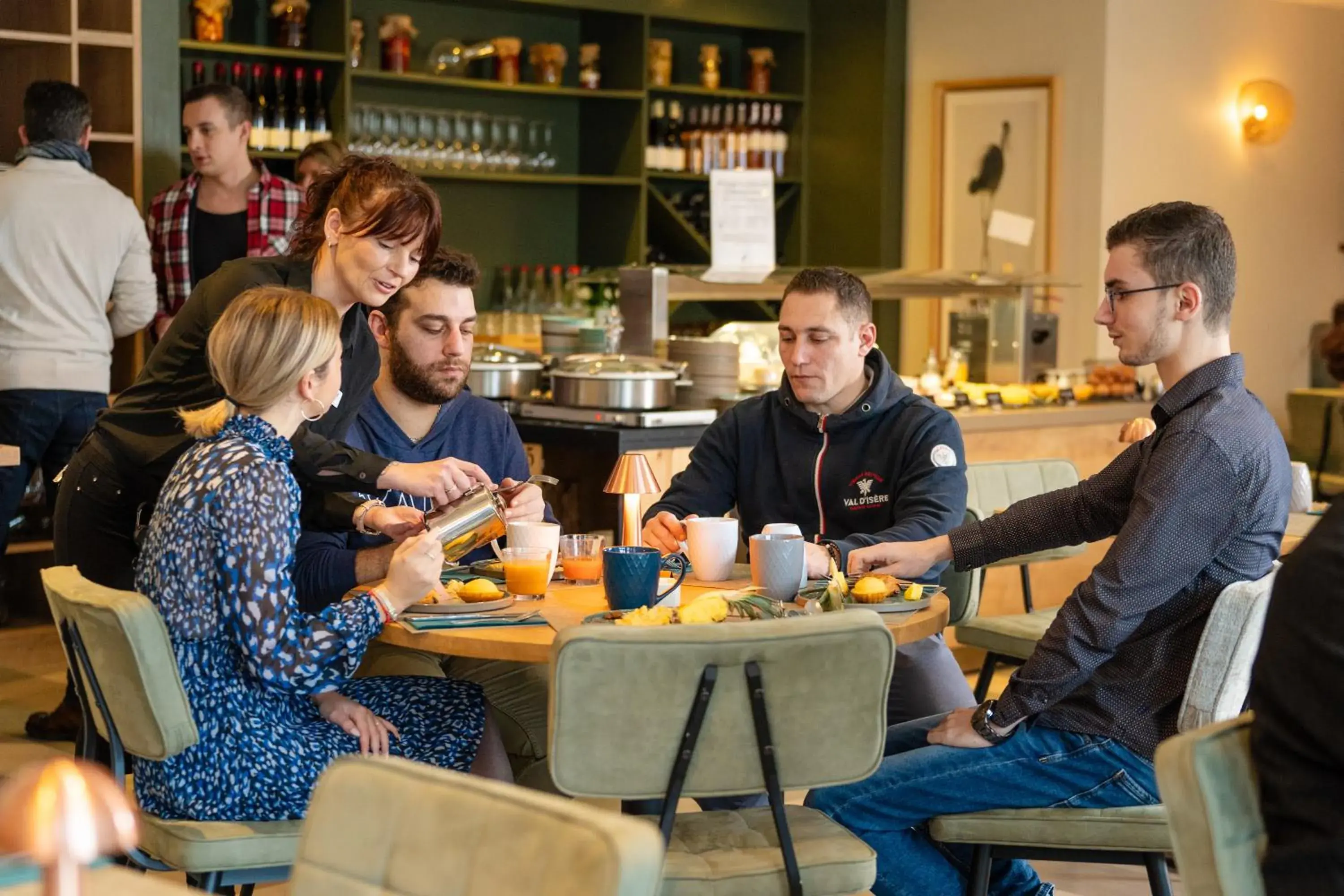 Breakfast in Domaine de la Forêt d'Orient, Logis Hôtel, Restaurant, Spa et Golf Breakfast in Domaine de la Forêt d'Orient, Logis Hôtel, Restaurant, Spa et Golf