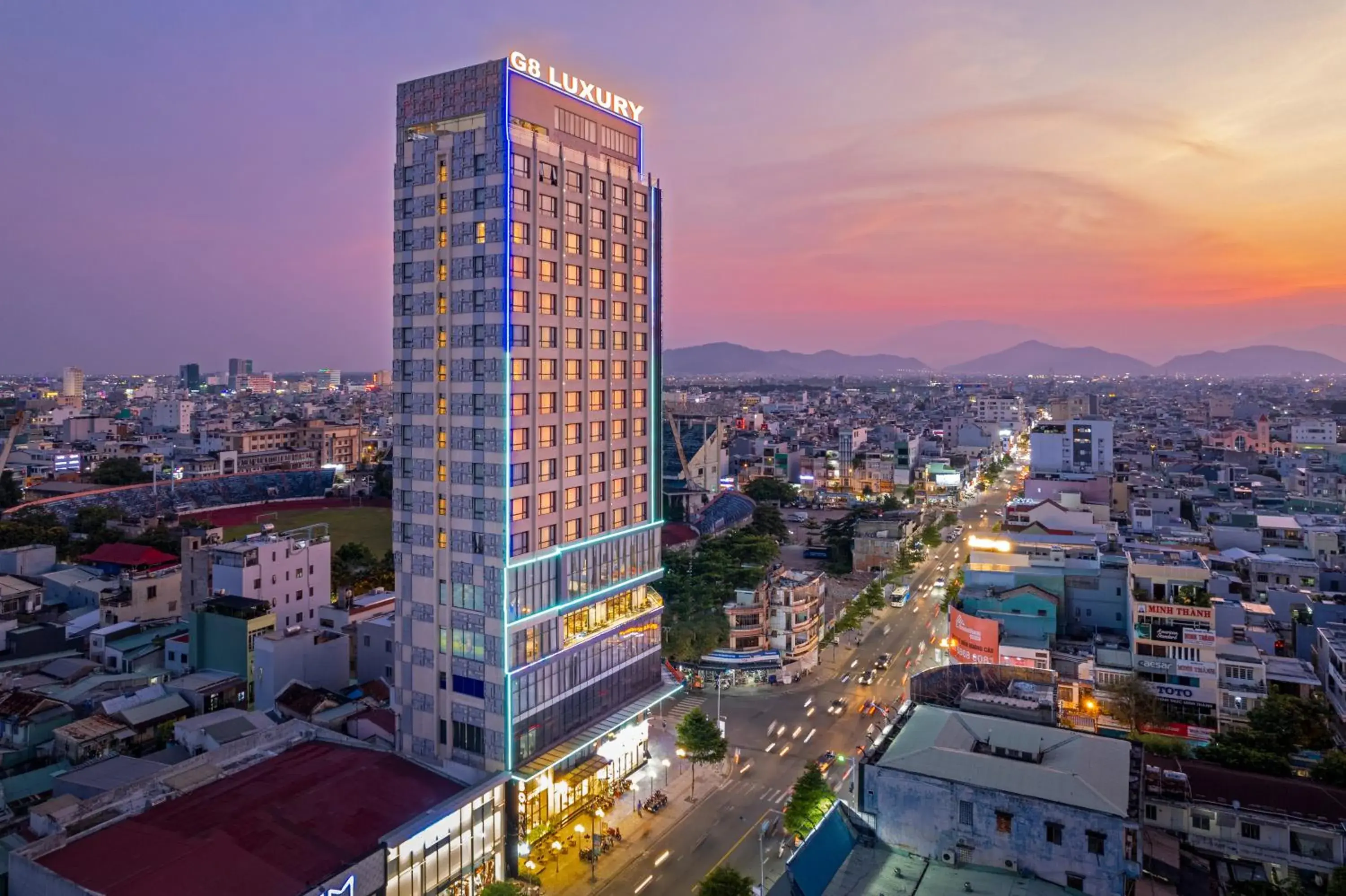 Property building in G8 Luxury Hotel and Spa Da Nang Property building in G8 Luxury Hotel and Spa Da Nang