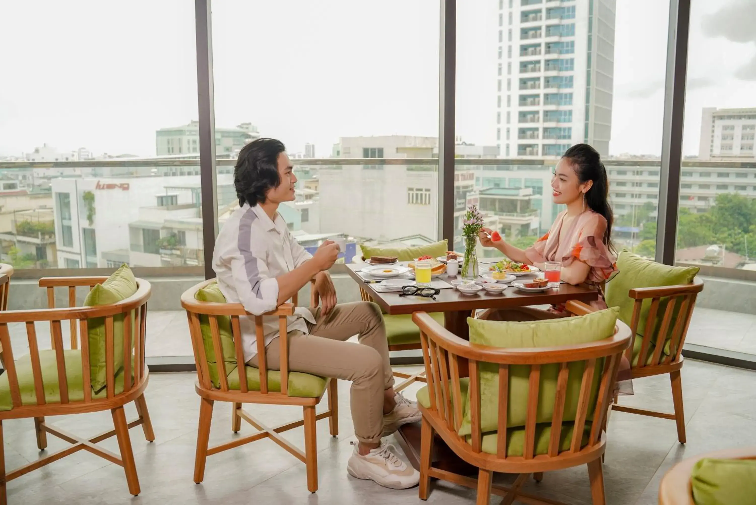 Breakfast in G8 Luxury Hotel and Spa Da Nang Breakfast in G8 Luxury Hotel and Spa Da Nang