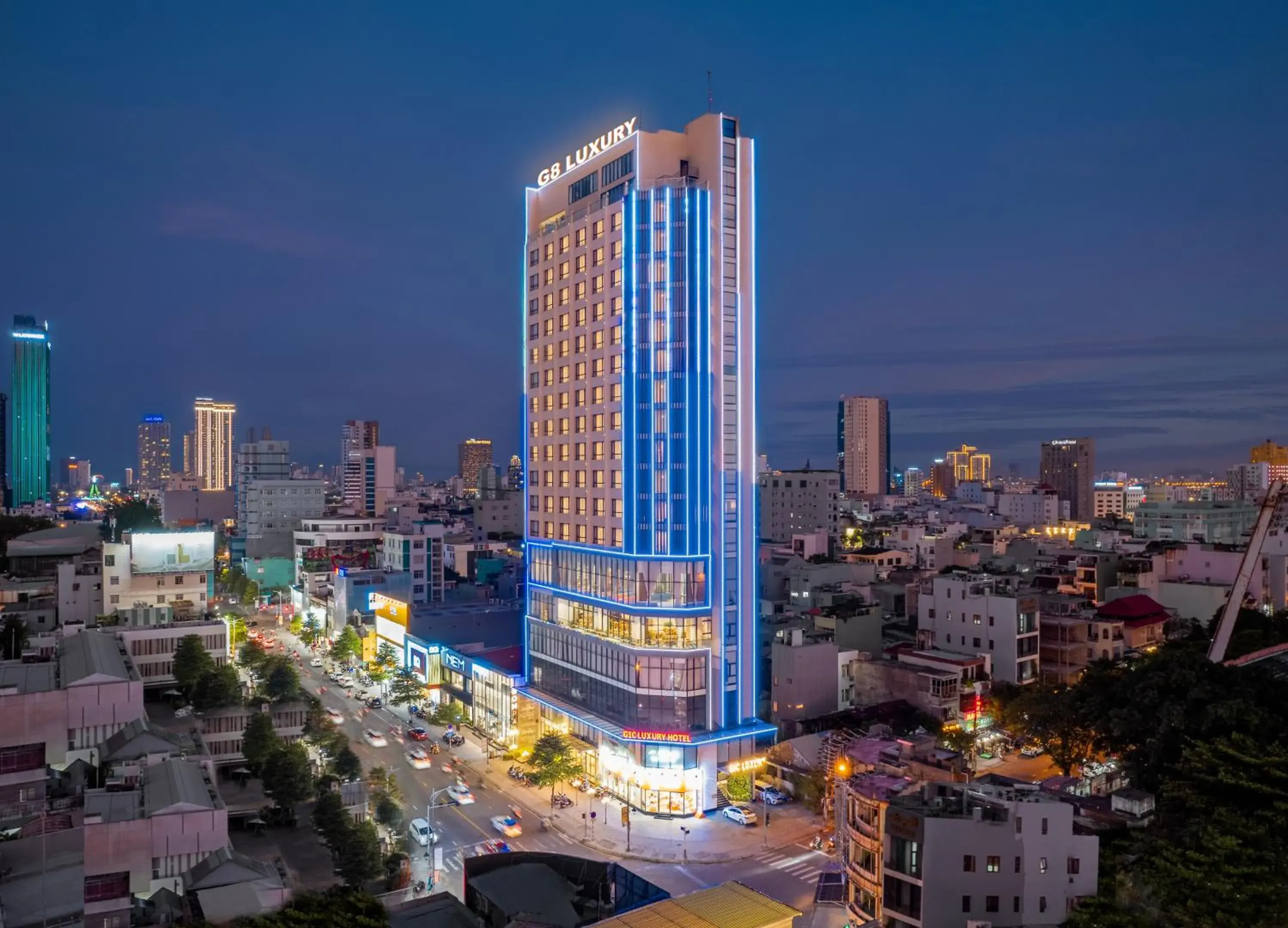 Property building in G8 Luxury Hotel and Spa Da Nang Property building in G8 Luxury Hotel and Spa Da Nang