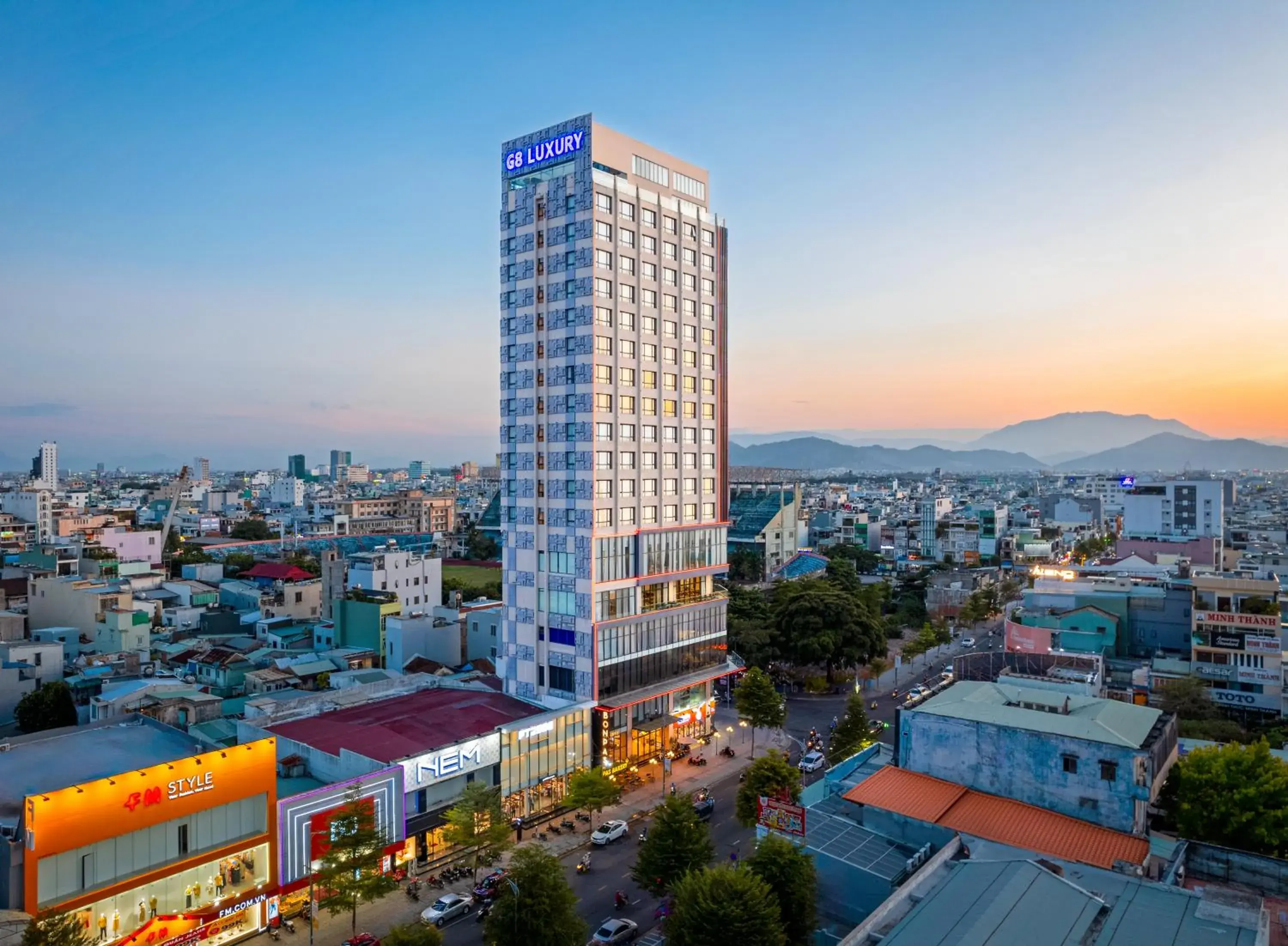 Property building in G8 Luxury Hotel and Spa Da Nang Property building in G8 Luxury Hotel and Spa Da Nang