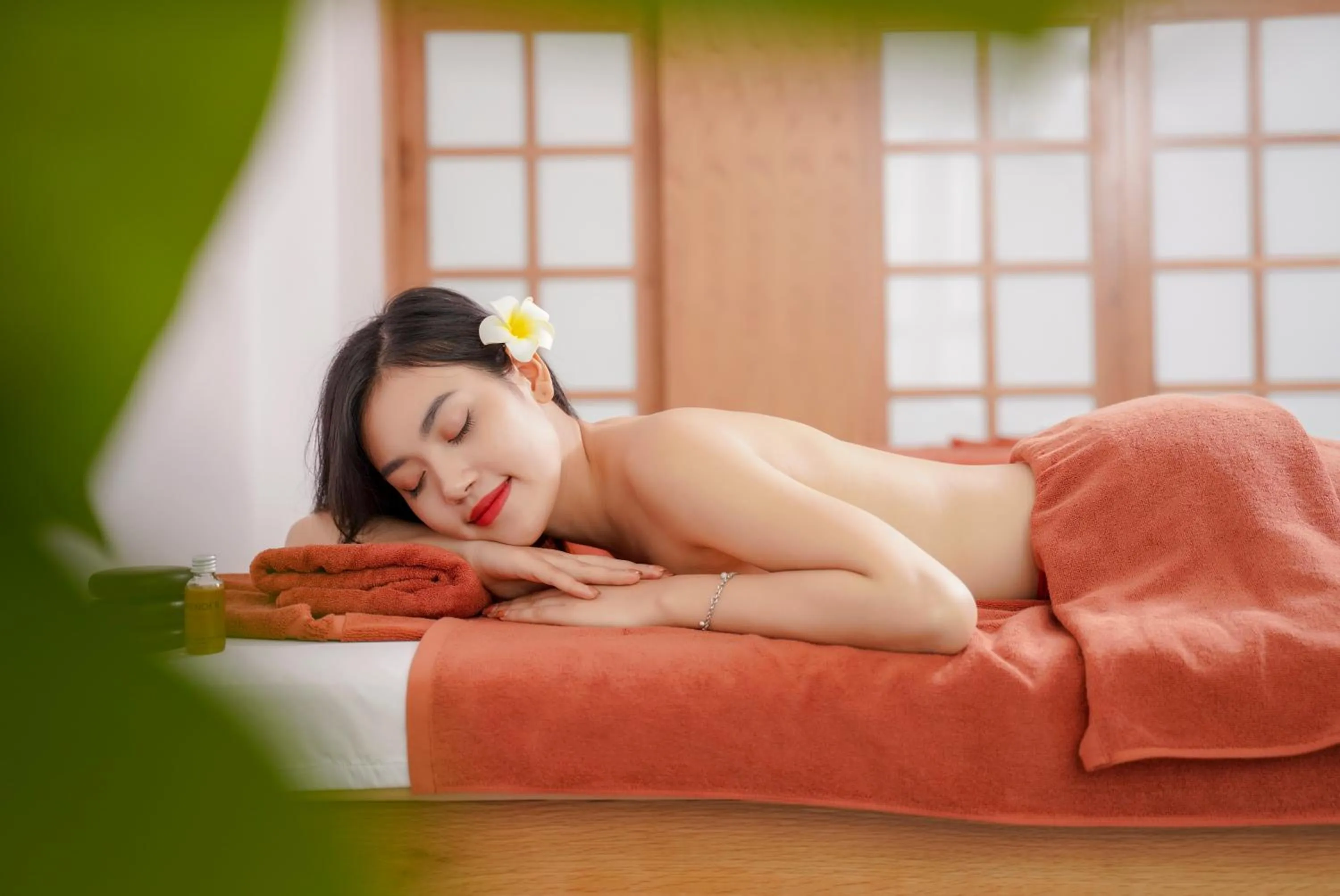 People, Bed in G8 Luxury Hotel and Spa Da Nang