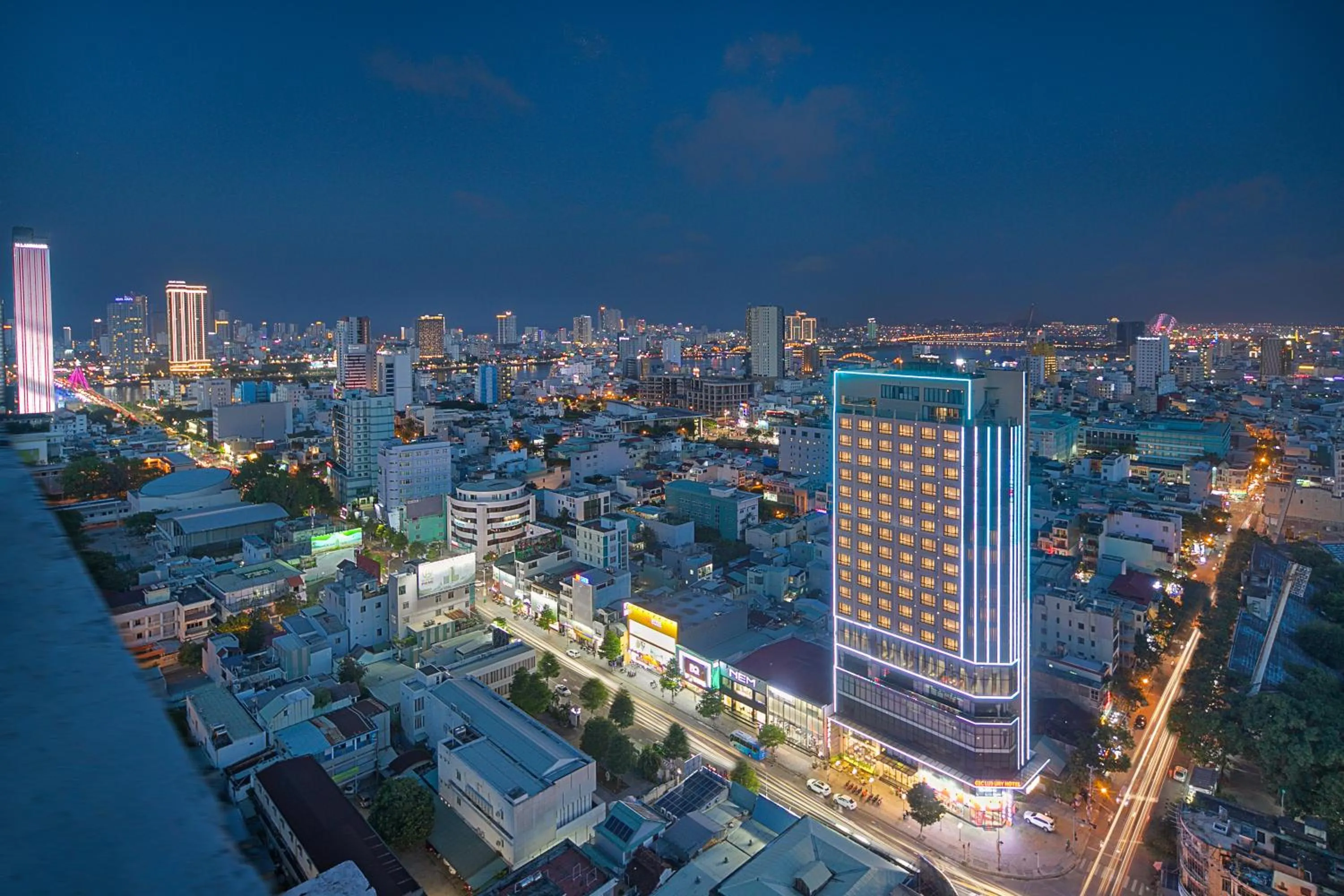 Property building in G8 Luxury Hotel and Spa Da Nang