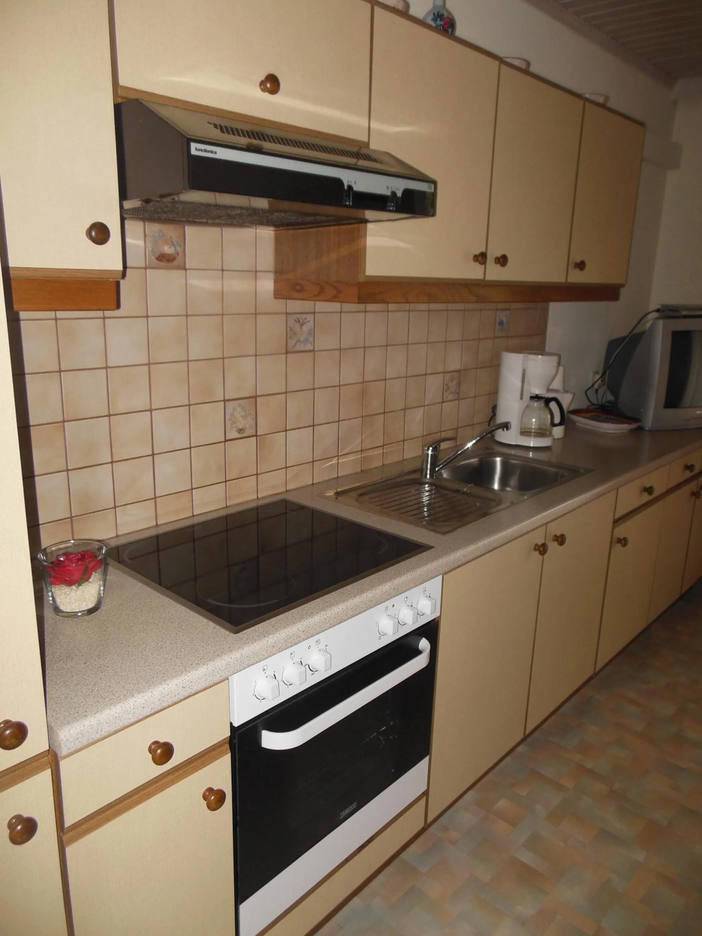 Kitchen or kitchenette in Ferienhaus Moser