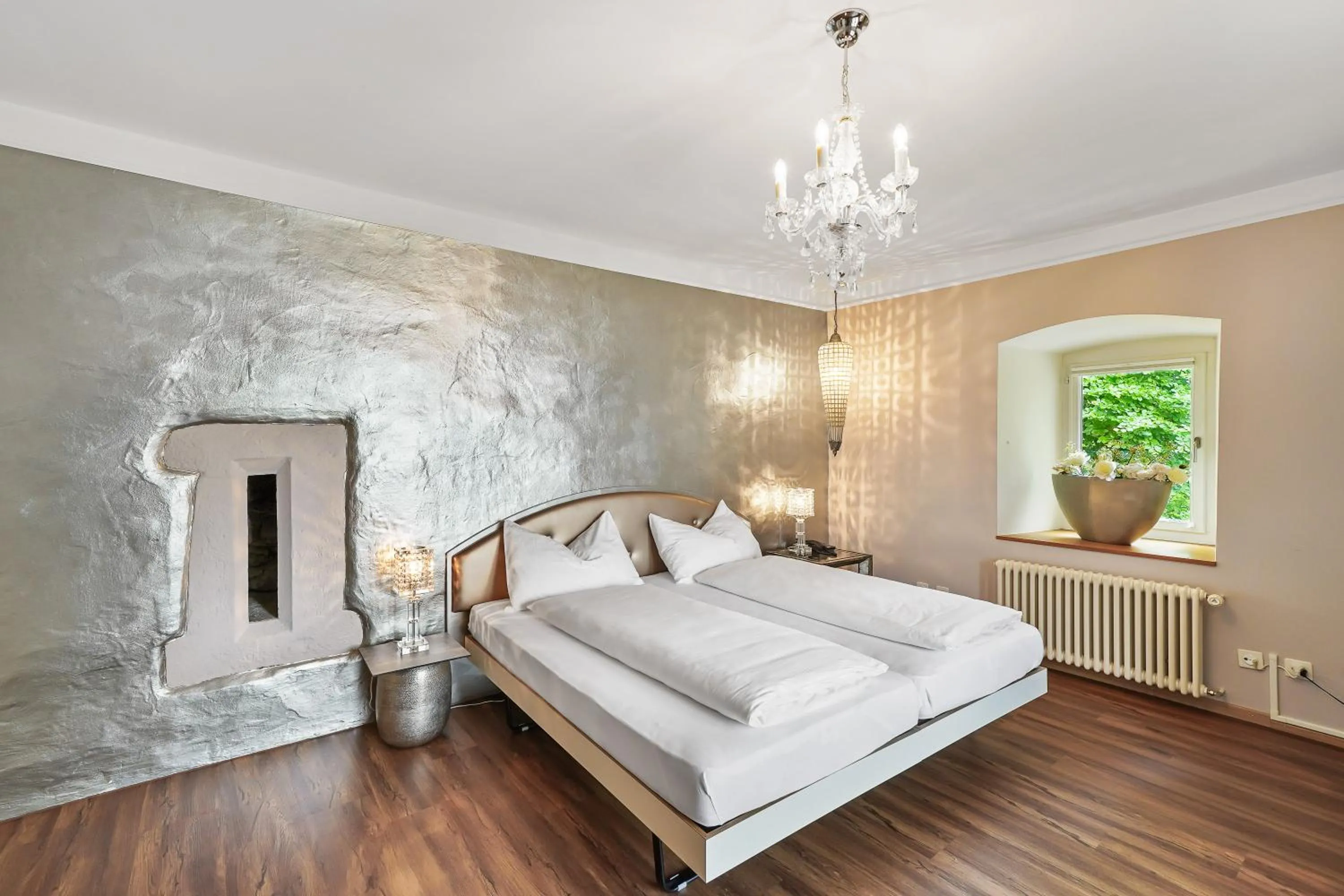 Bed in Schloss Wartensee