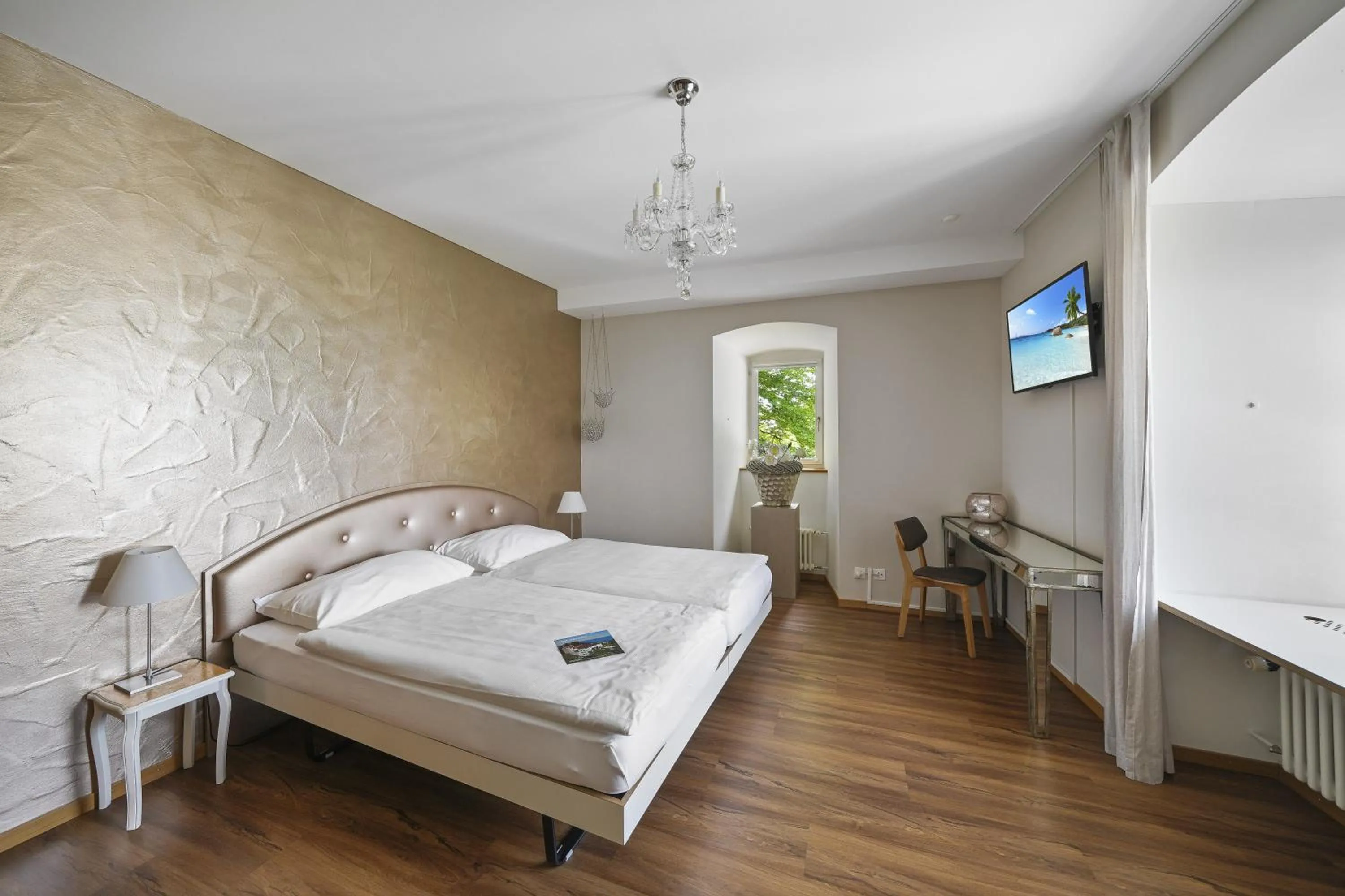 Bed in Schloss Wartensee