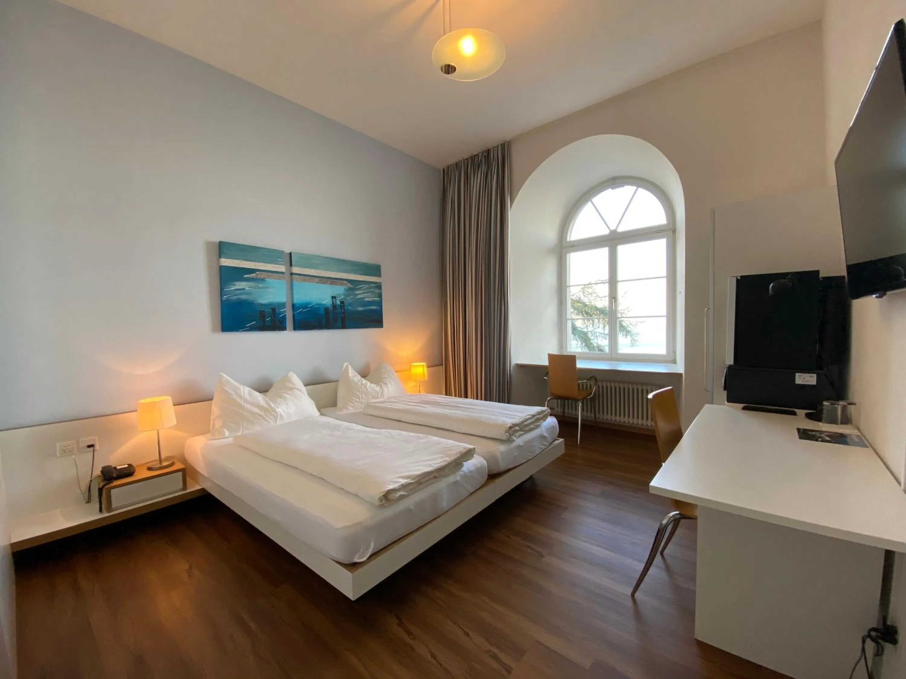 Bed in Schloss Wartensee