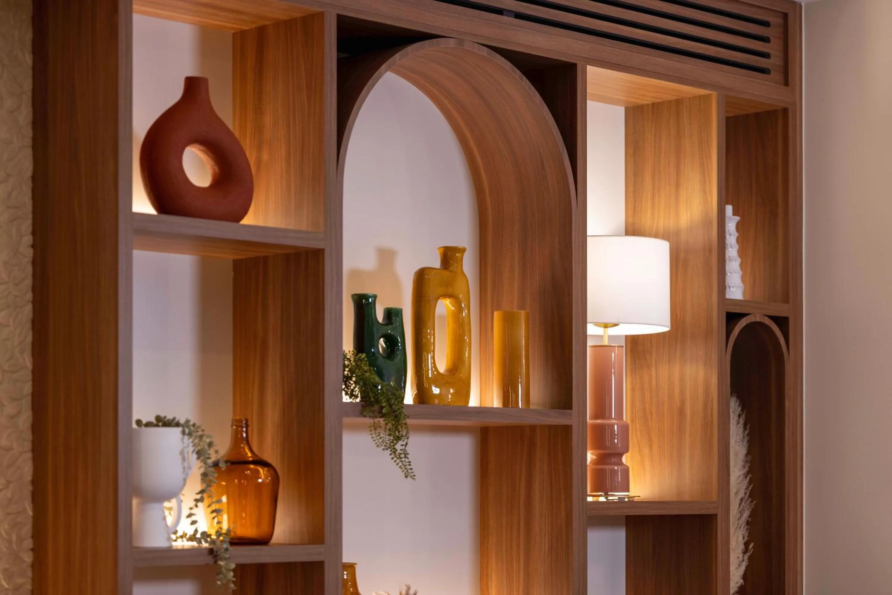 Decorative detail in Hotel Grand Coeur Latin