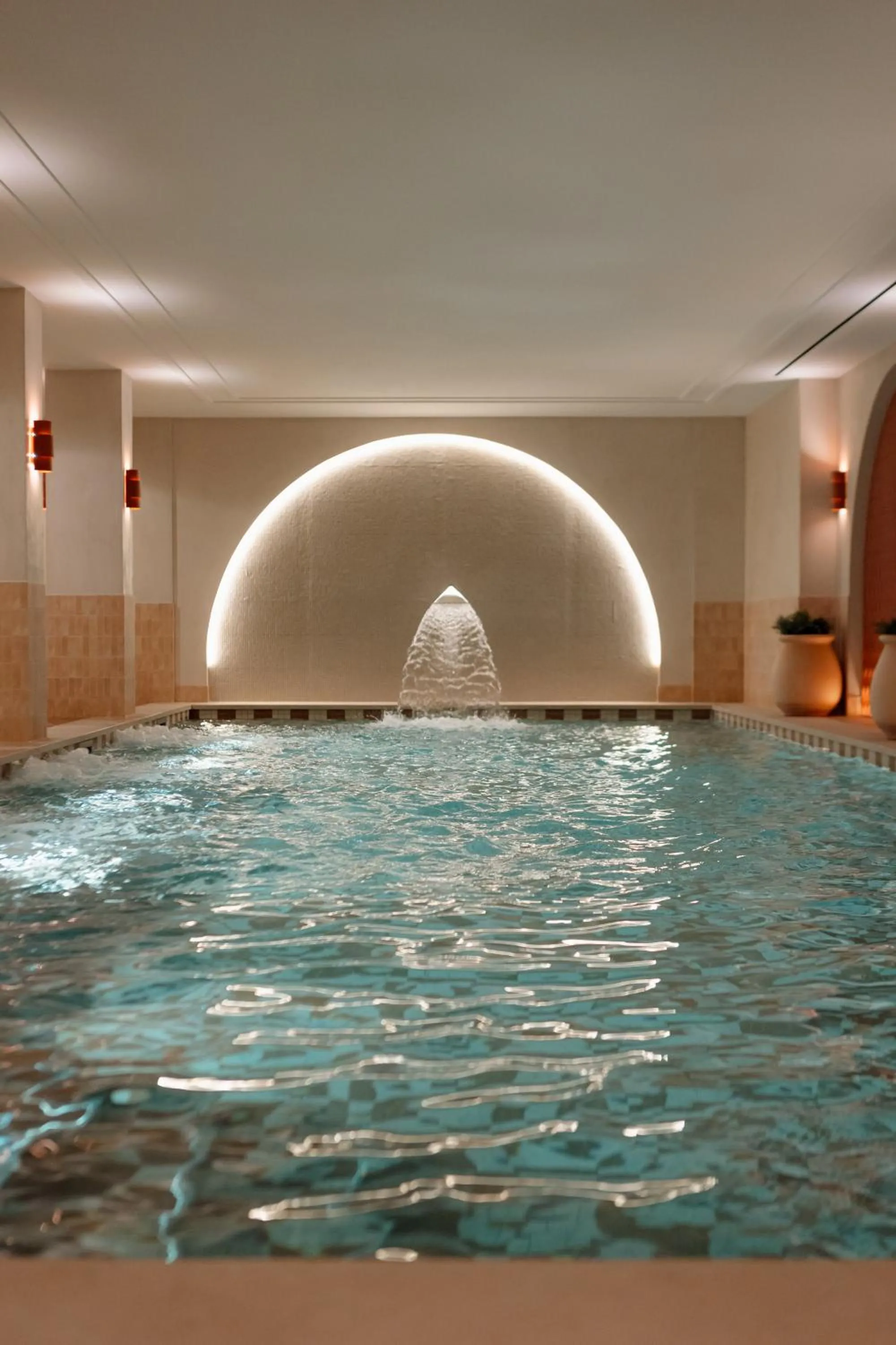 Swimming pool in Hotel Grand Coeur Latin