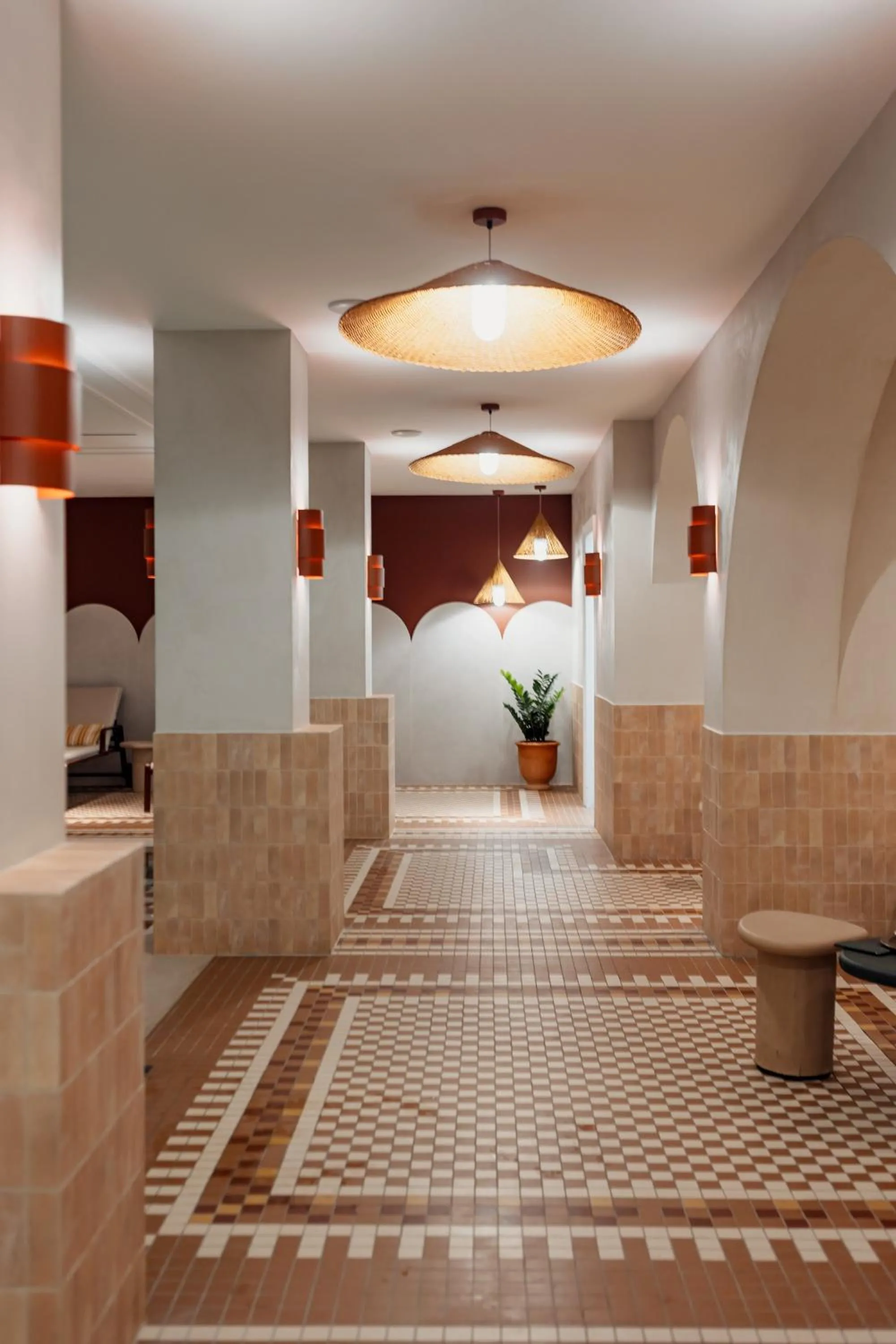 Swimming pool in Hotel Grand Coeur Latin