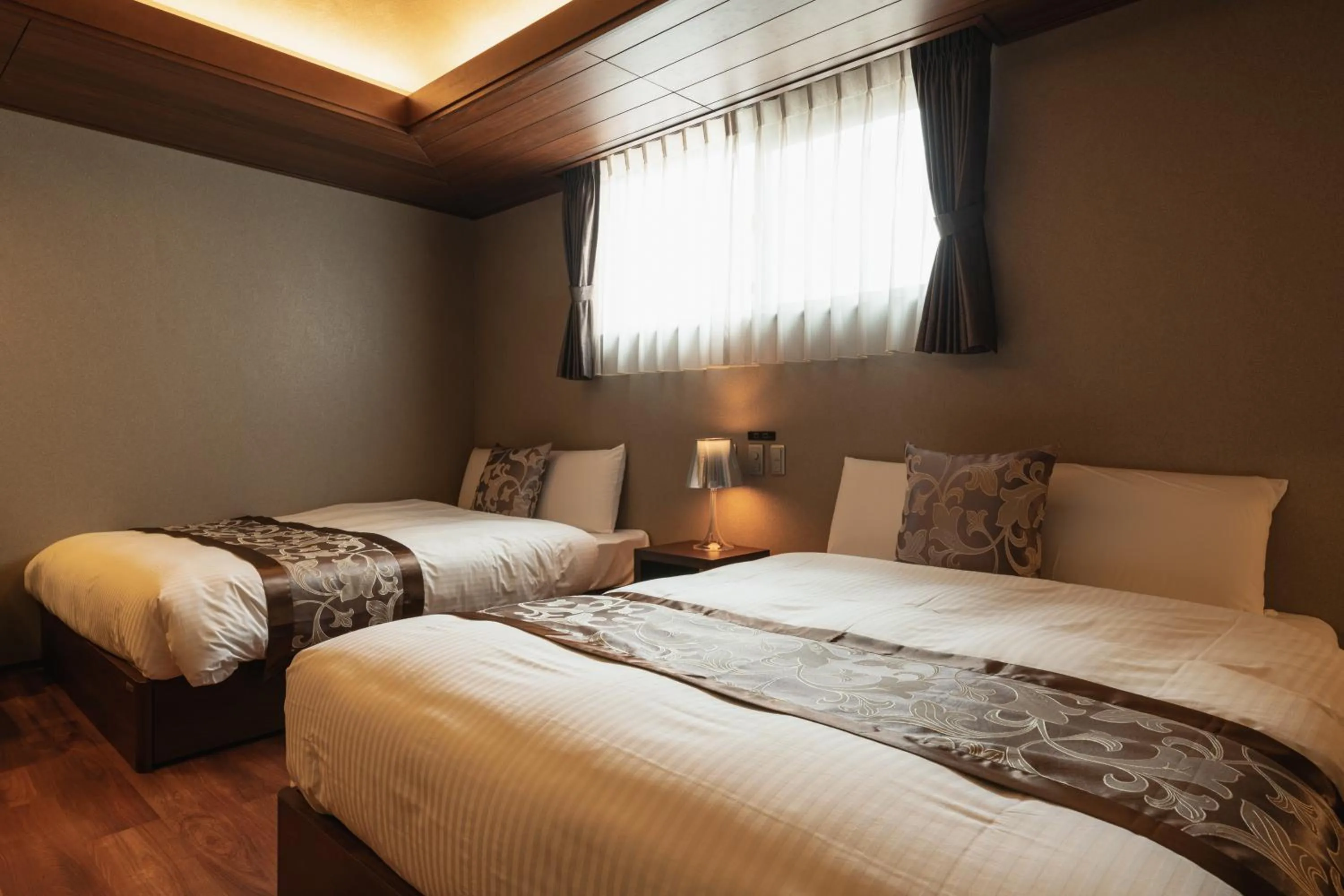 Bedroom, Bed in GRAND BASE Beppu