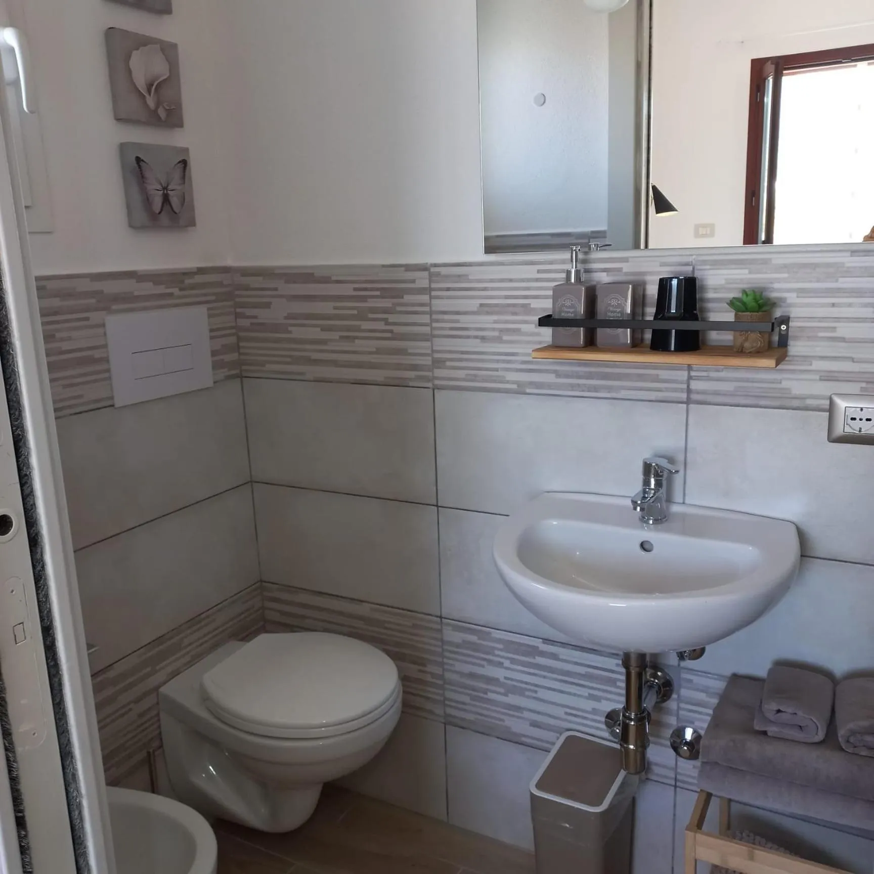 Bathroom in B&B Villa Orchidea