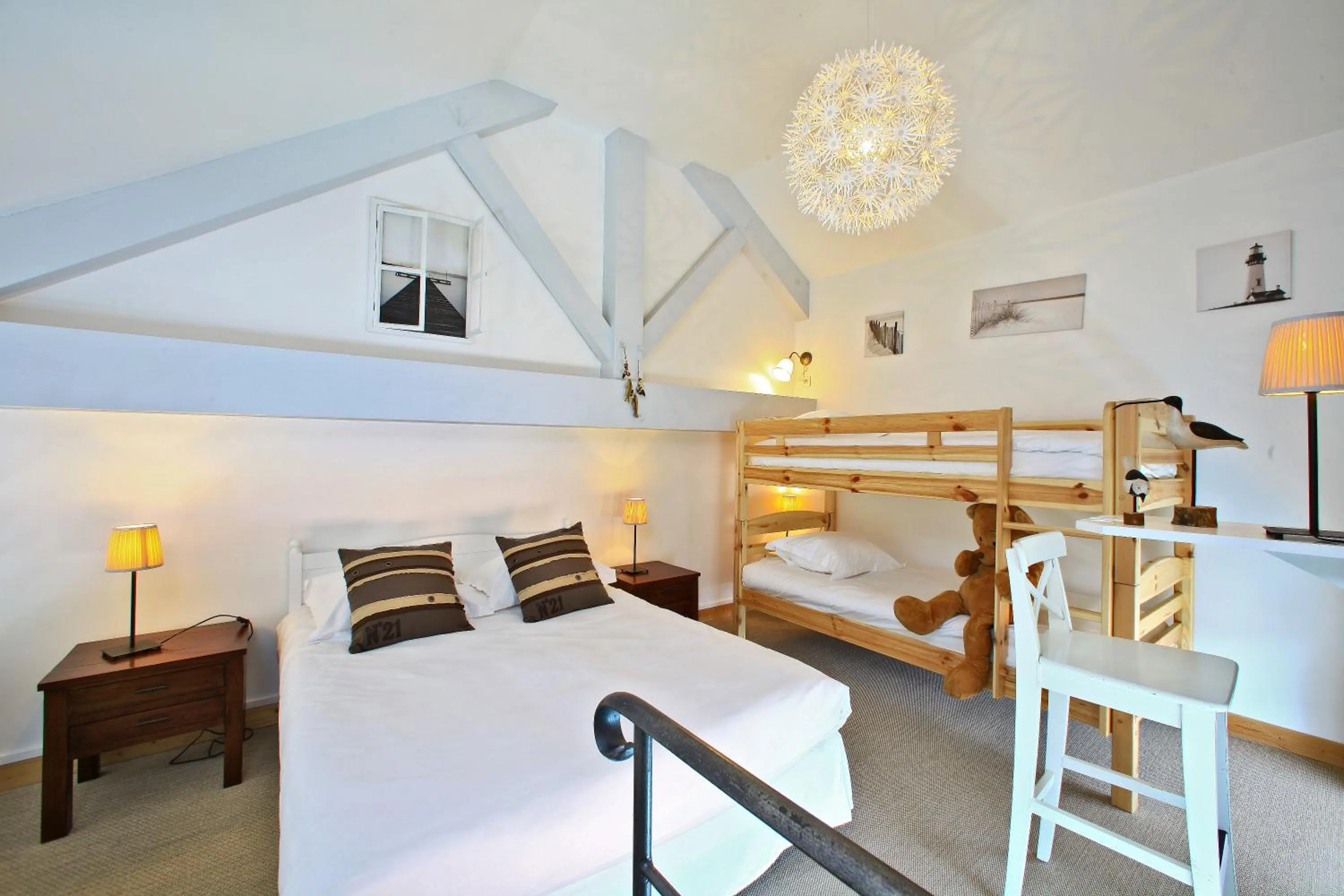 Bedroom, Bed in Logis Hôtel La Chaize