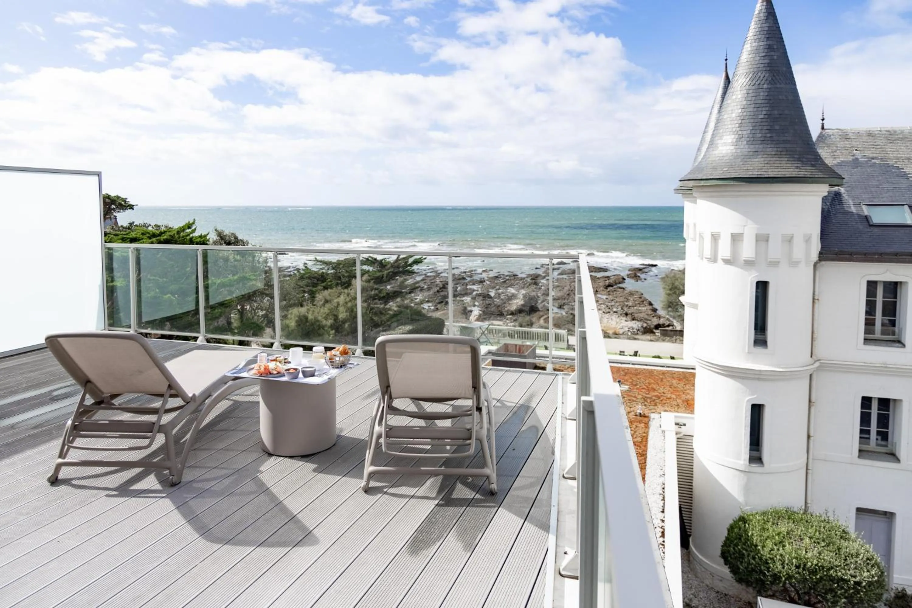 View (from property/room) in Hôtel Château des Tourelles - Relais Thalasso & Spa