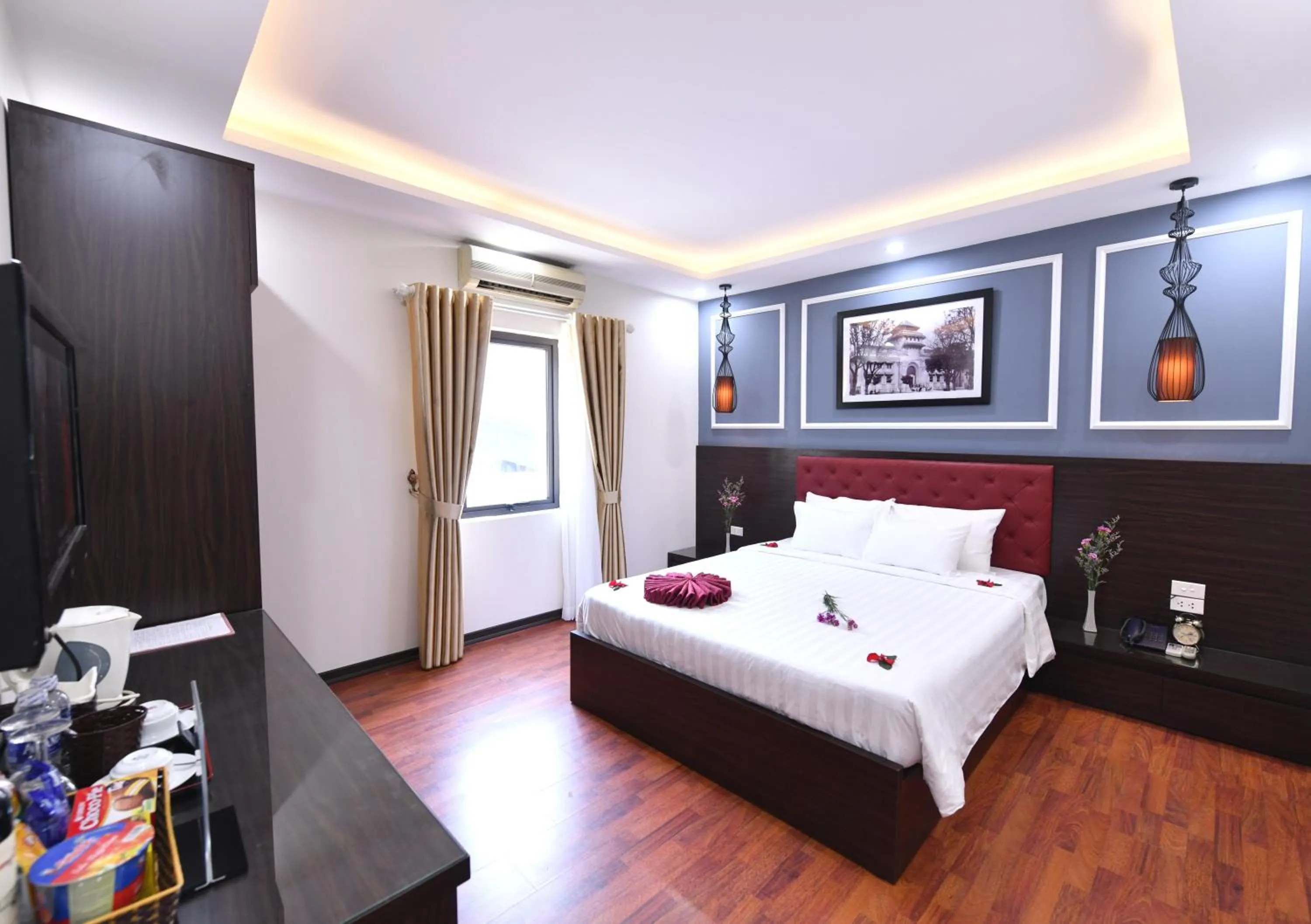 Bed in Hanoi Elpis Grand Hotel