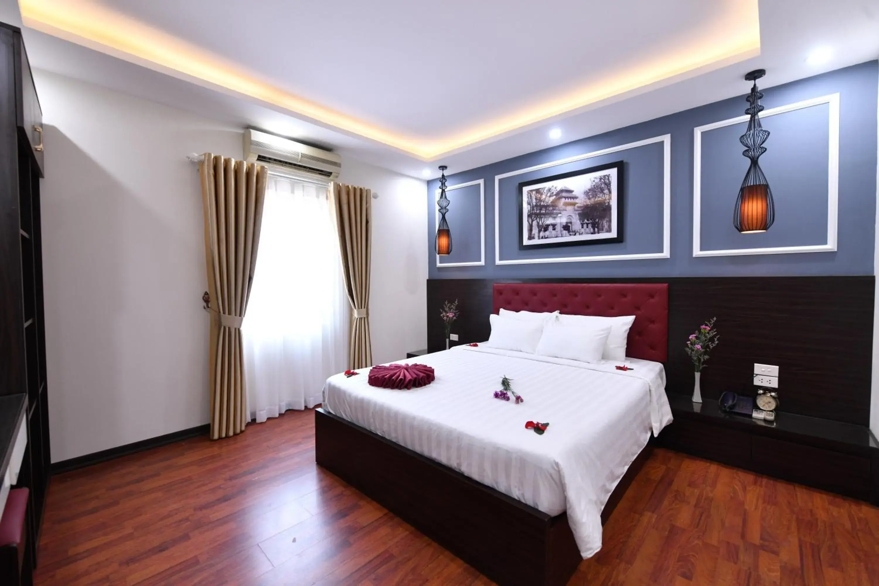 Bed in Hanoi Elpis Grand Hotel Bed in Hanoi Elpis Grand Hotel