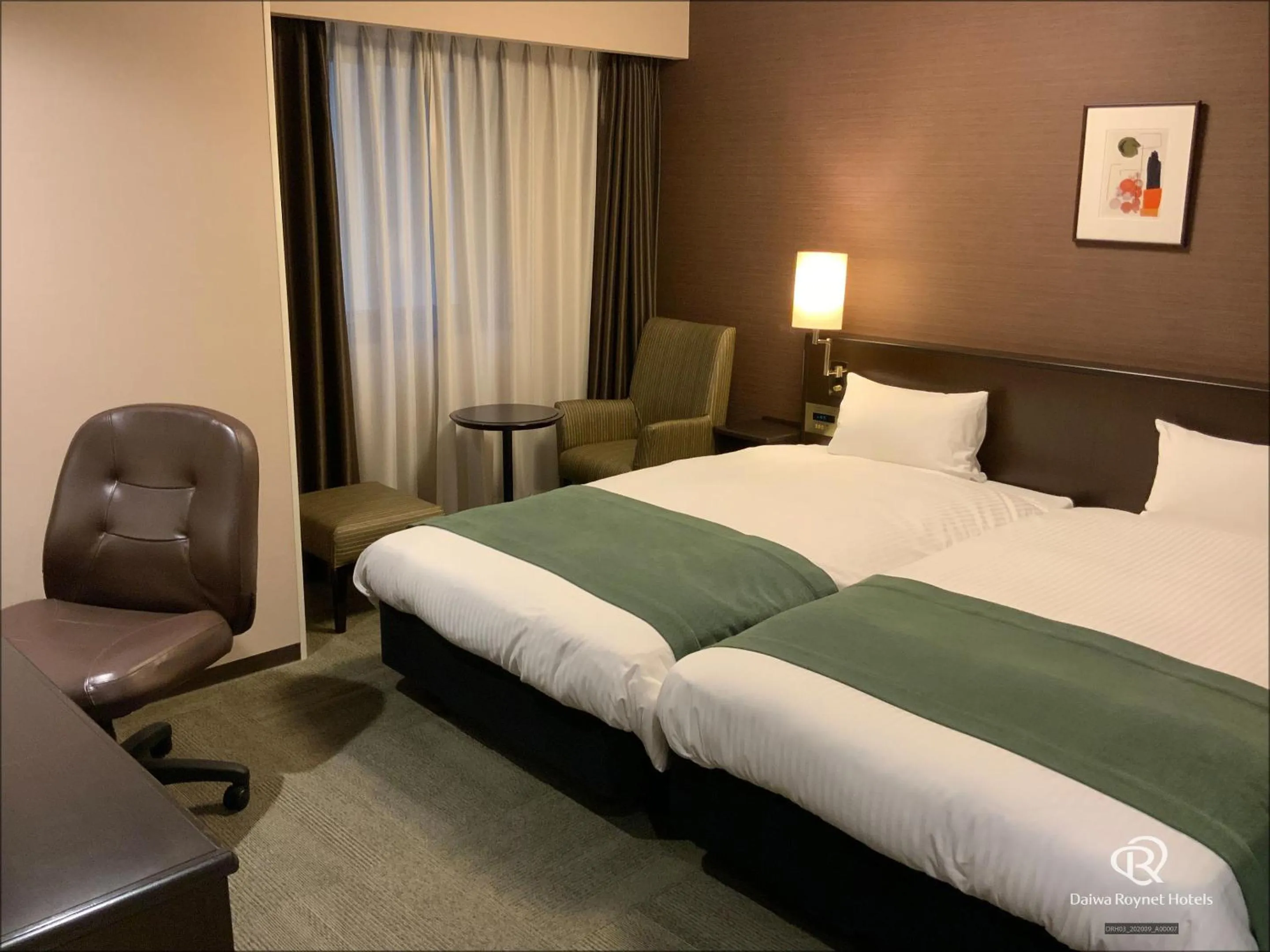 Photo of the whole room in Daiwa Roynet Hotel Kanazawa