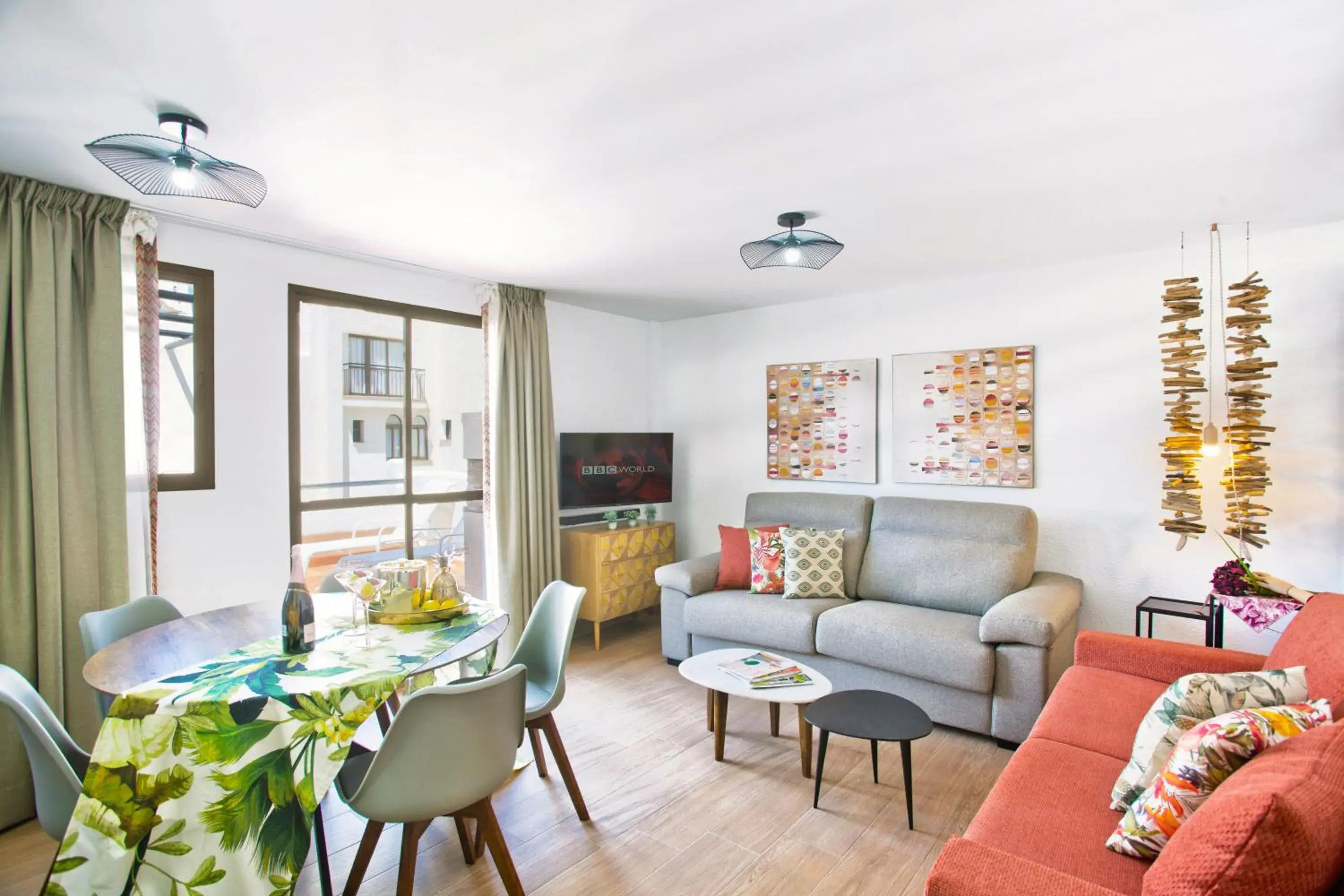 Living room in Pueblo Evita Living room in Pueblo Evita