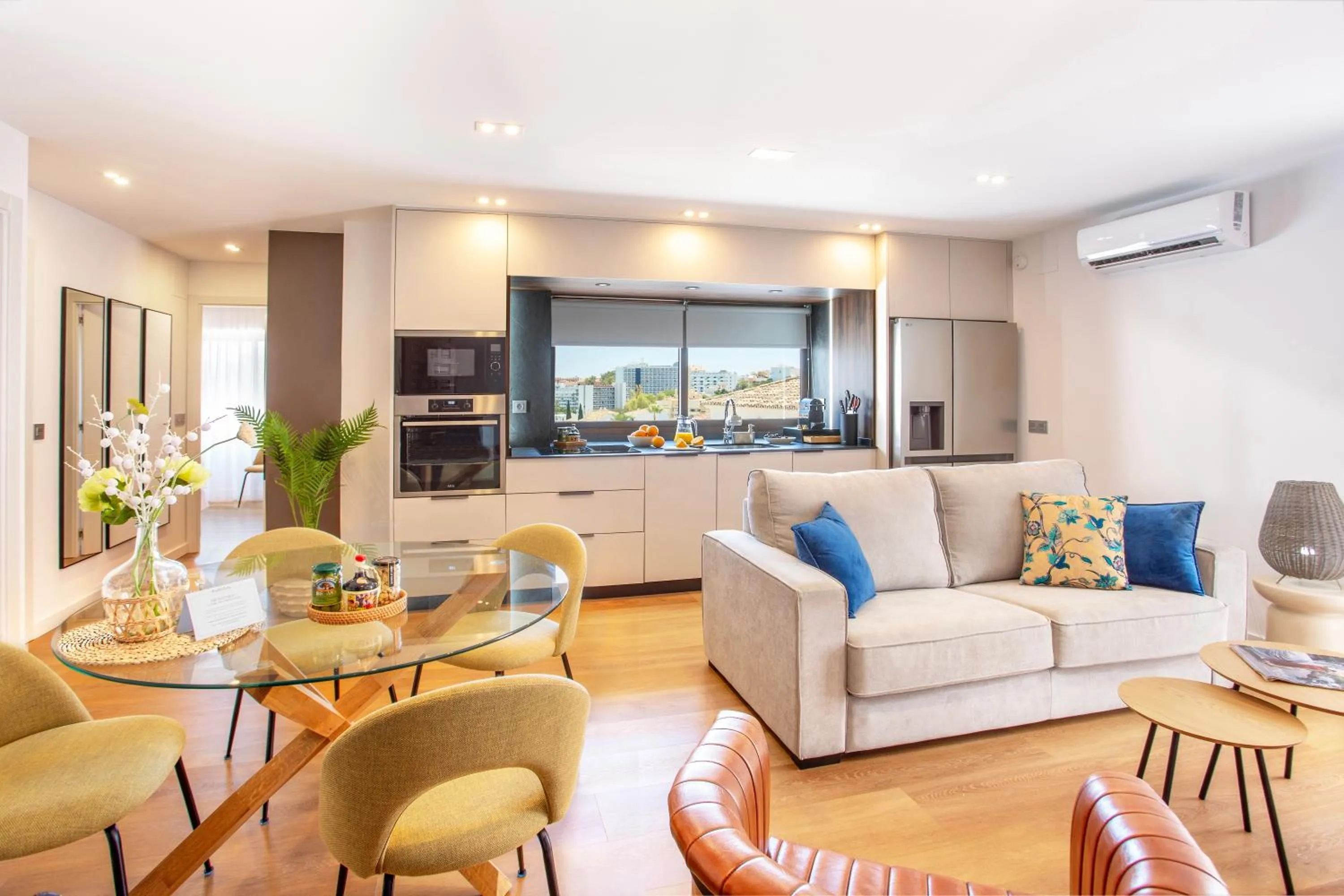 Living room in Pueblo Evita