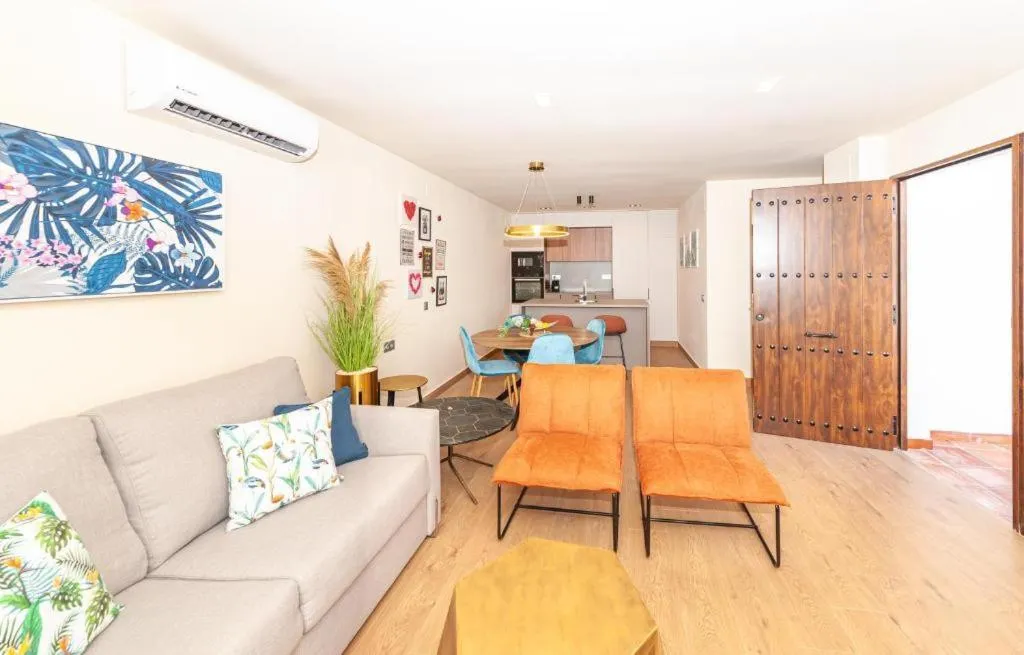 Living room in Pueblo Evita