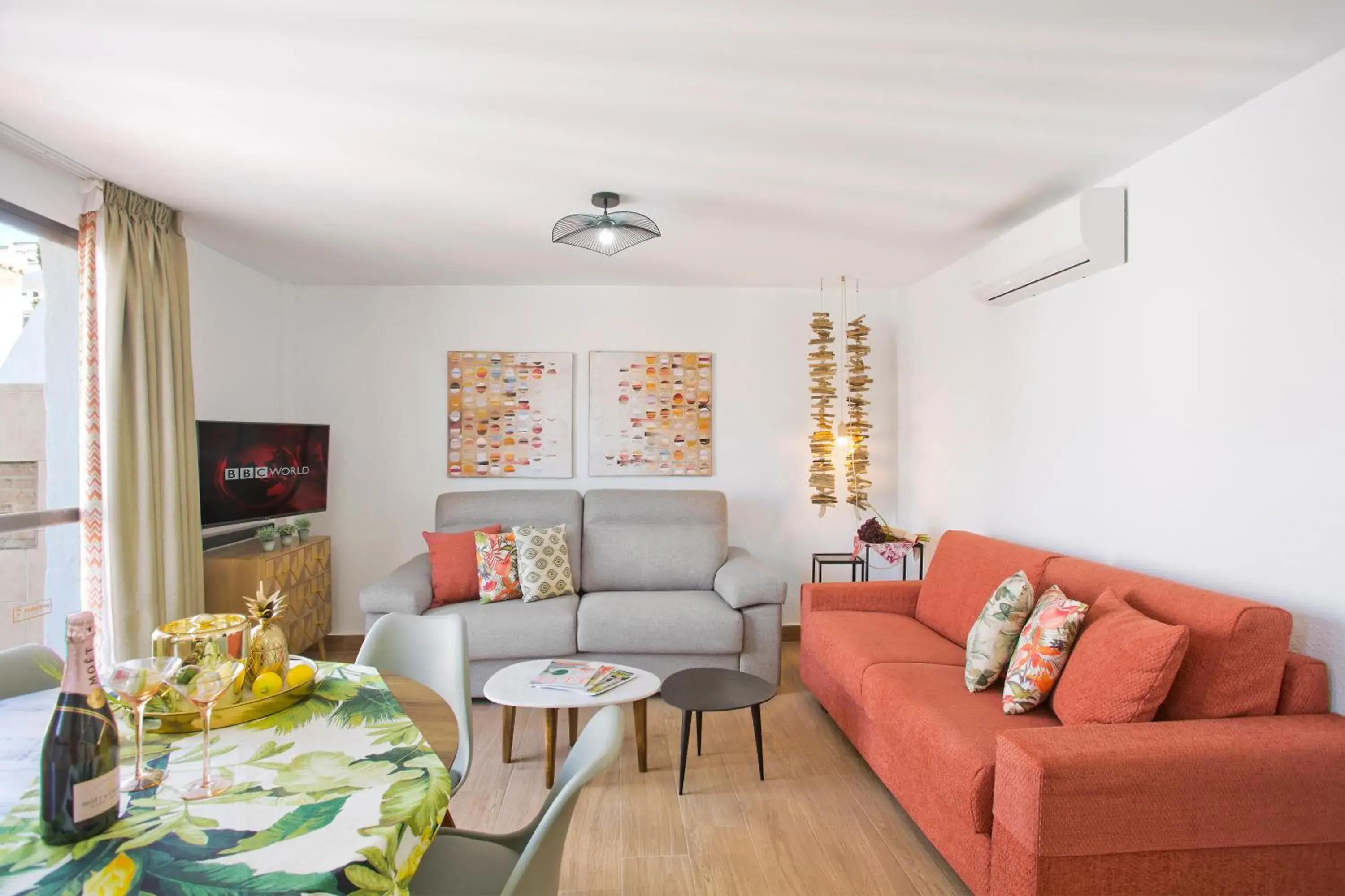 Living room in Pueblo Evita Living room in Pueblo Evita