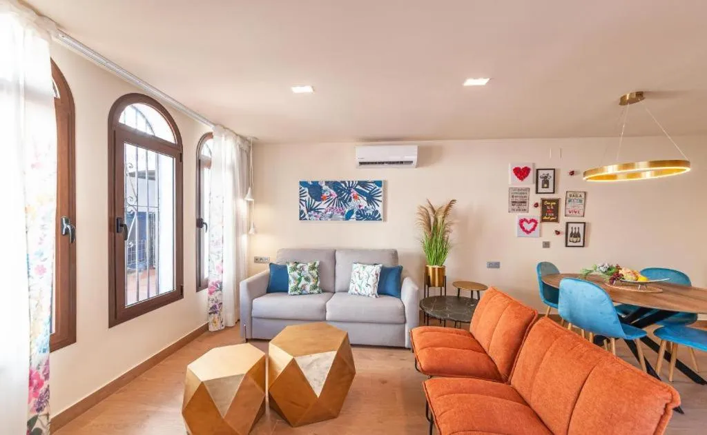 Living room in Pueblo Evita