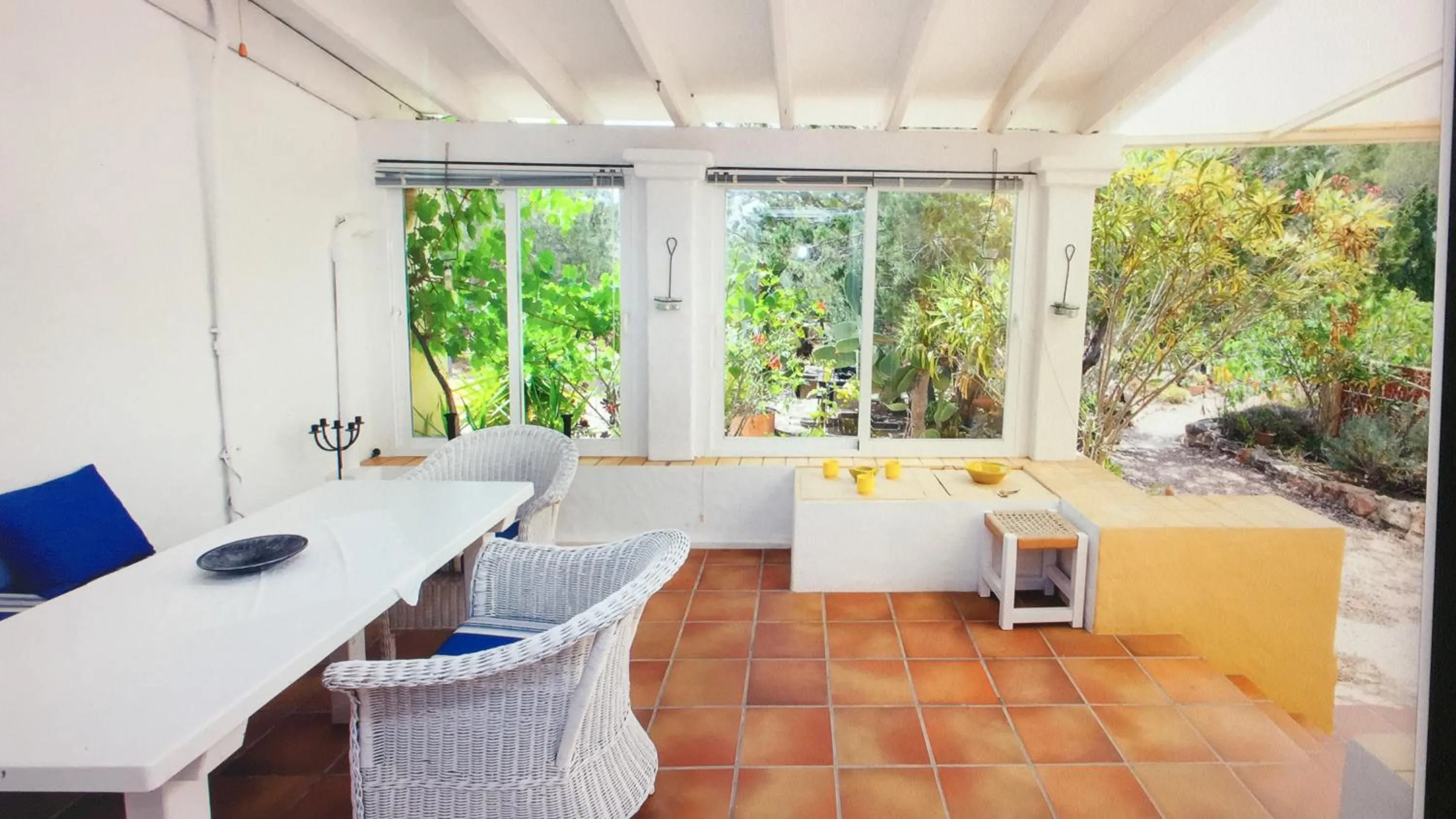 Patio in Bungalows Sa Sargantana