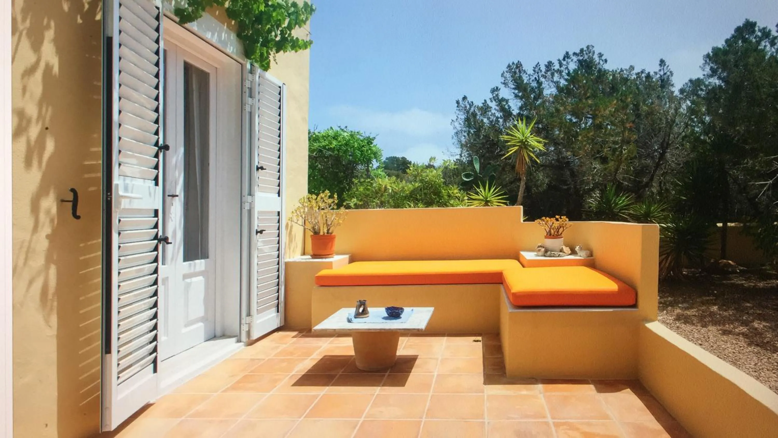 Patio in Bungalows Sa Sargantana